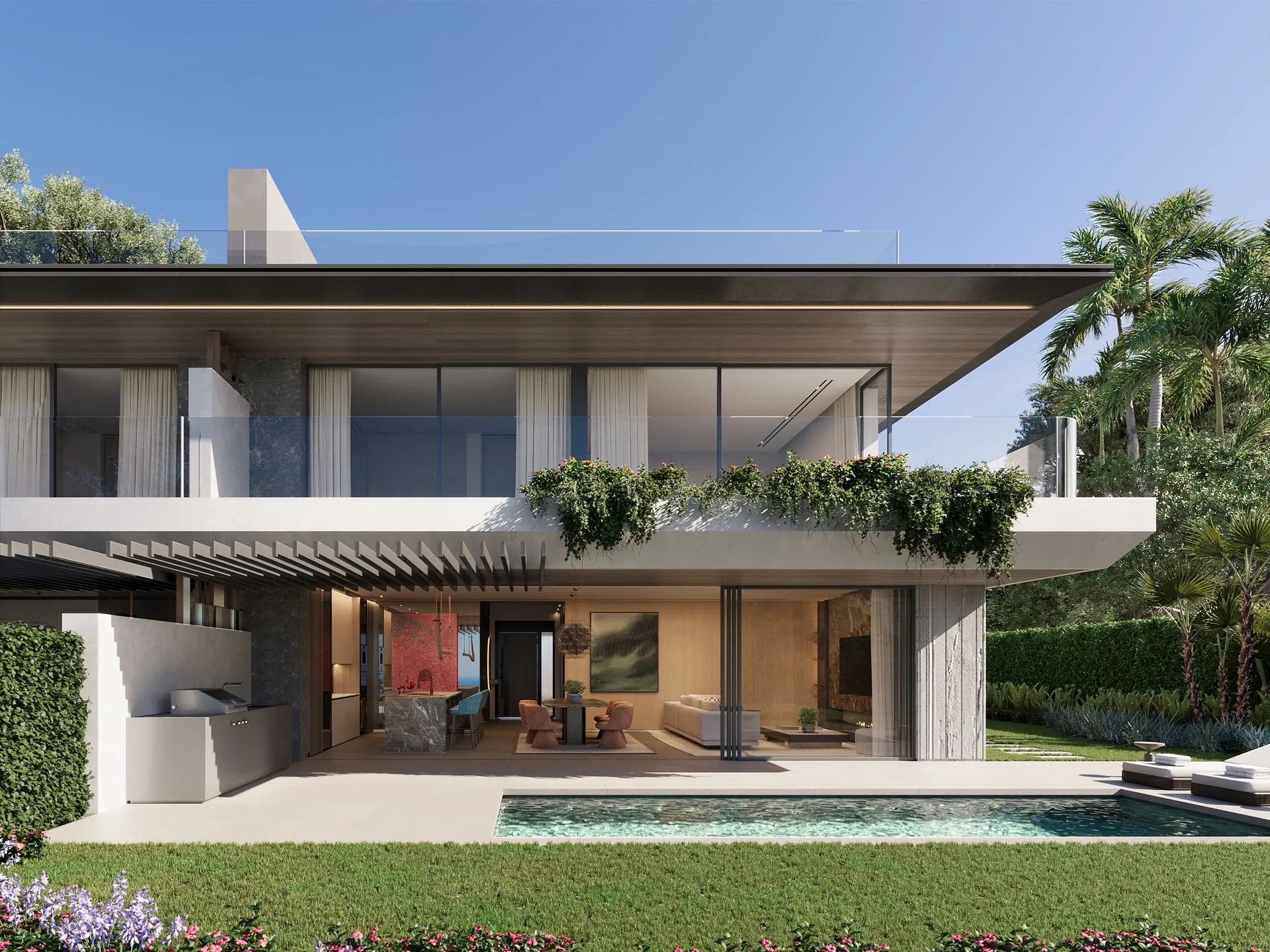 Exclusieve halfvrijstaande villa’s aan luxe golfbaan – ruimte en panoramisch uitzicht foto 8
