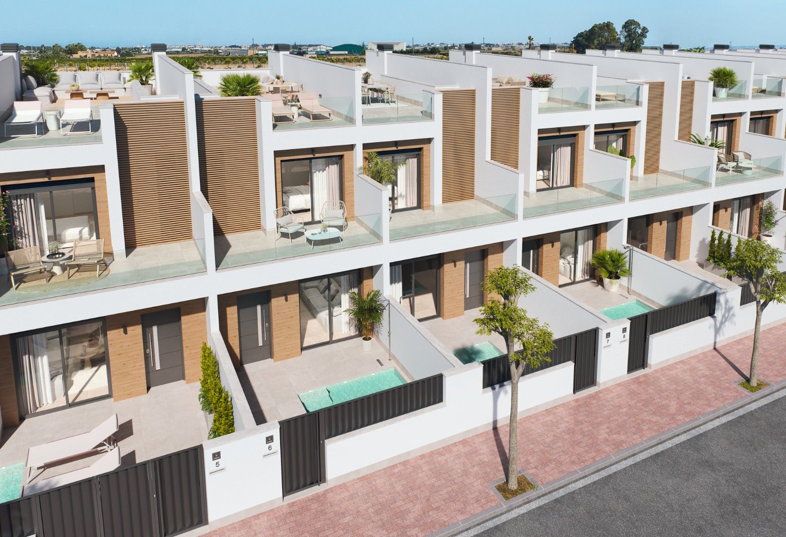 Townhouses - San Pedro del Pinatar foto {{pictureIndex}}
