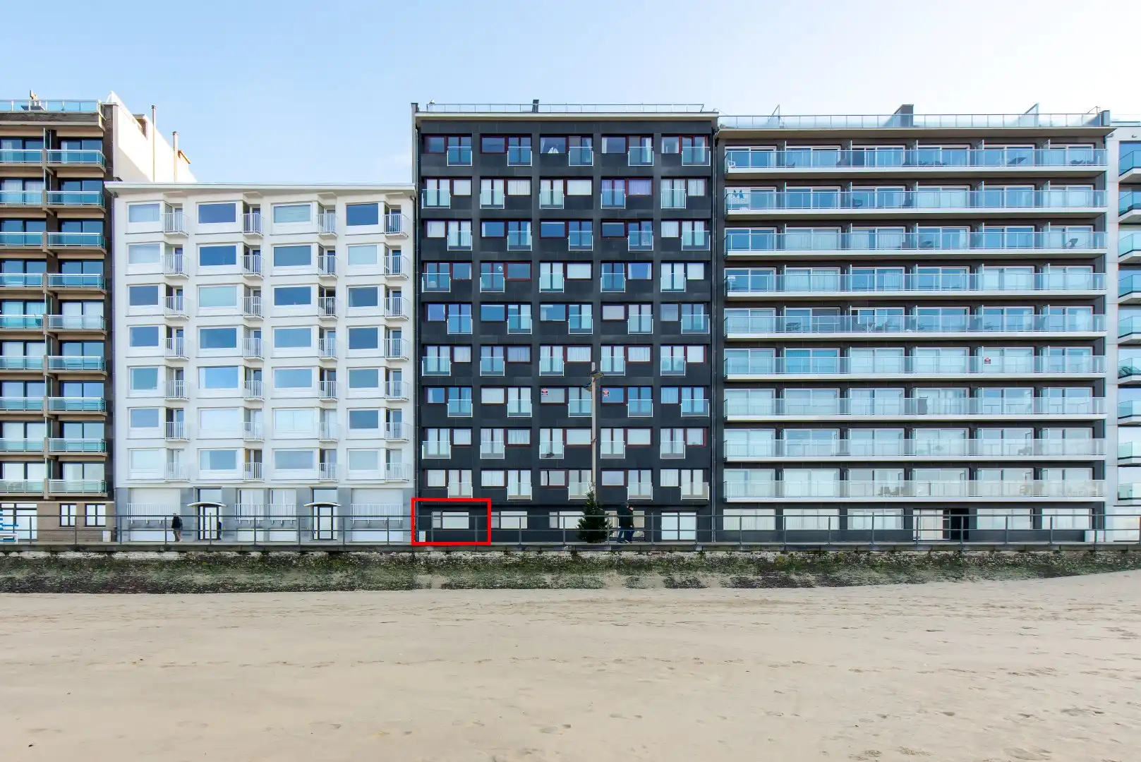 Studio met frontaal zich op zee en staanplaats in de residentie foto 12