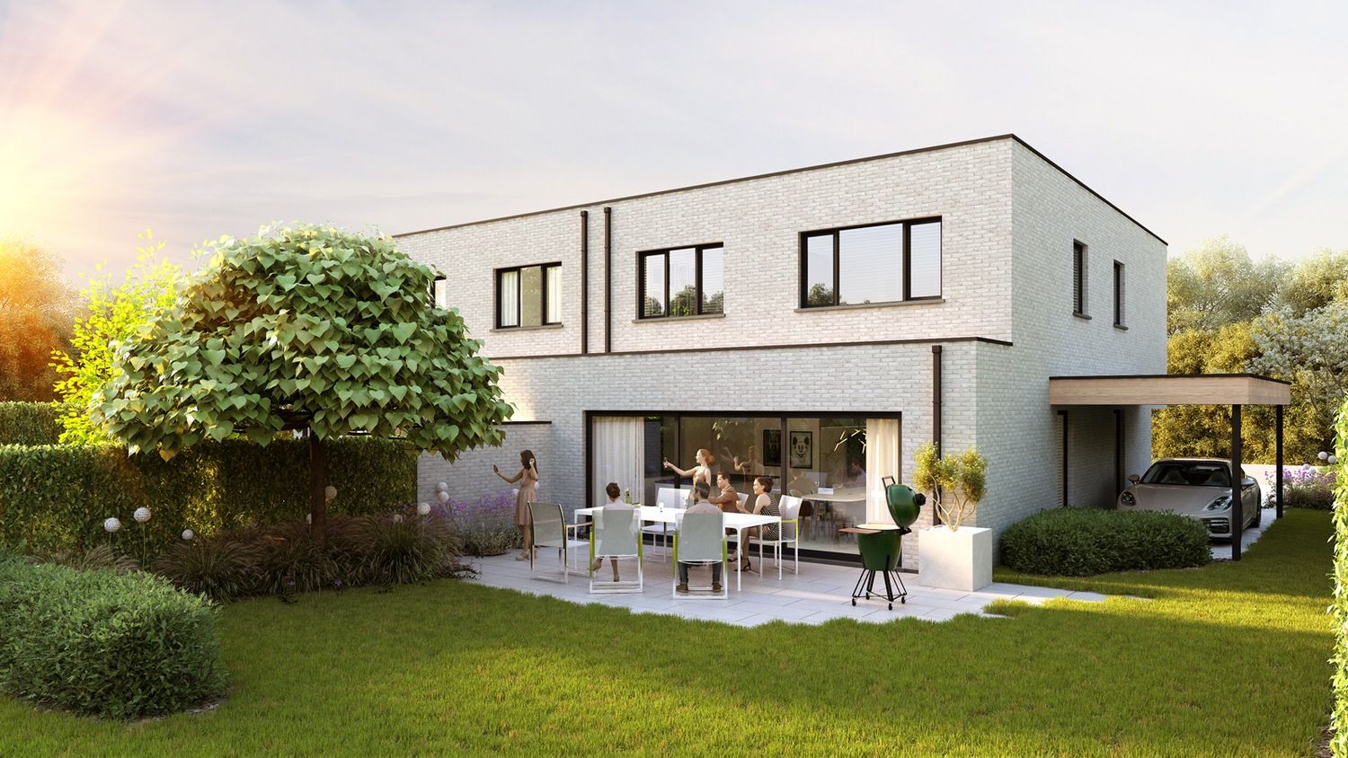 Kleinschalige verkaveling met 2 nieuwbouwwoningen foto 4