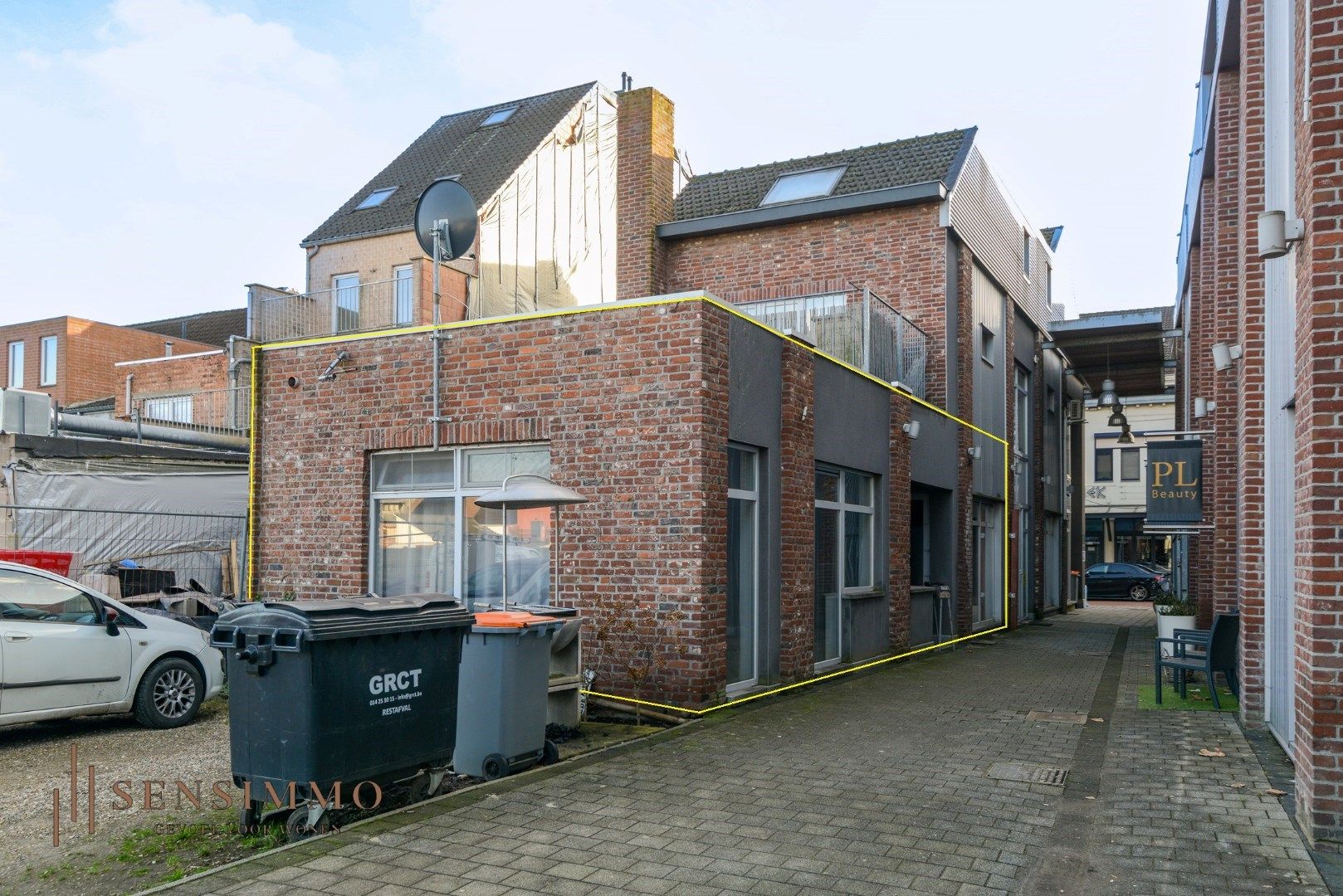 Gelijkvloersappartement met één slaapkamer in hartje  Maasmechelen - Eisden. foto 2