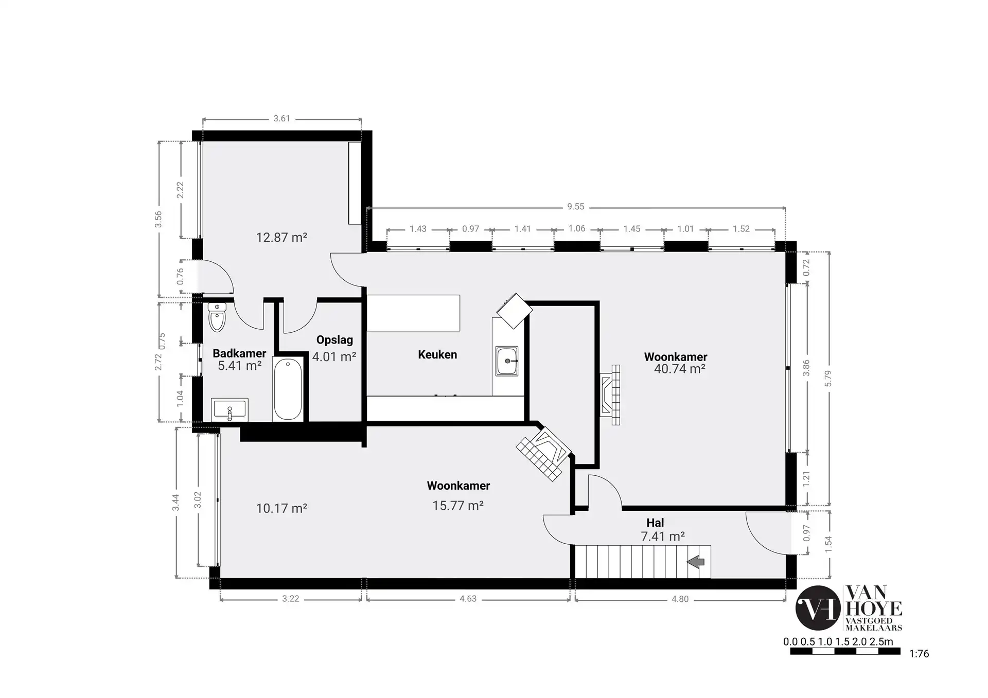 Te renoveren half open bebouwing met garage op centrale ligging te Oudegem foto 18