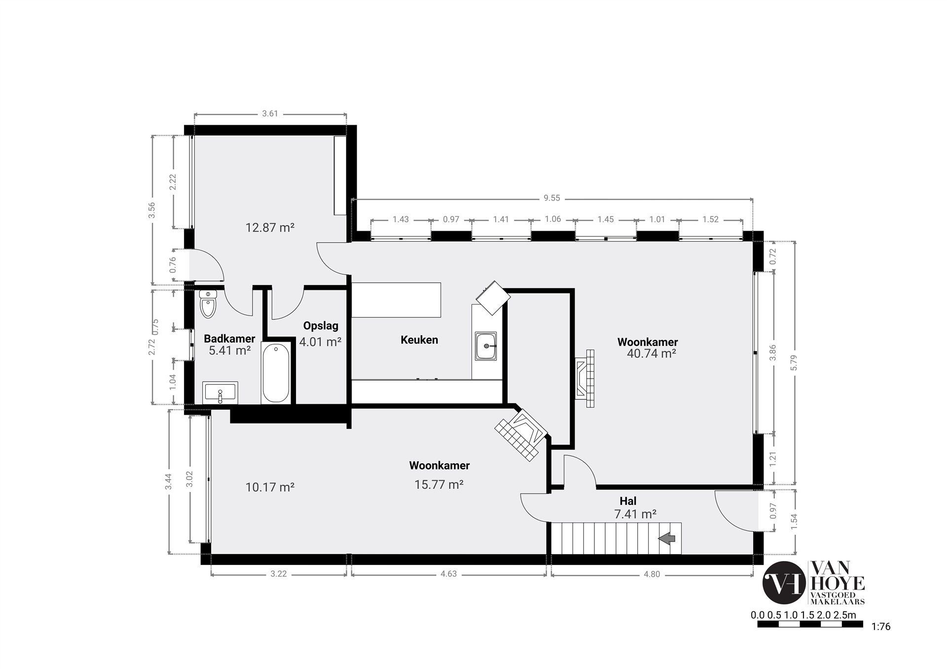 Te renoveren half open bebouwing met garage op centrale ligging te Oudegem foto 18