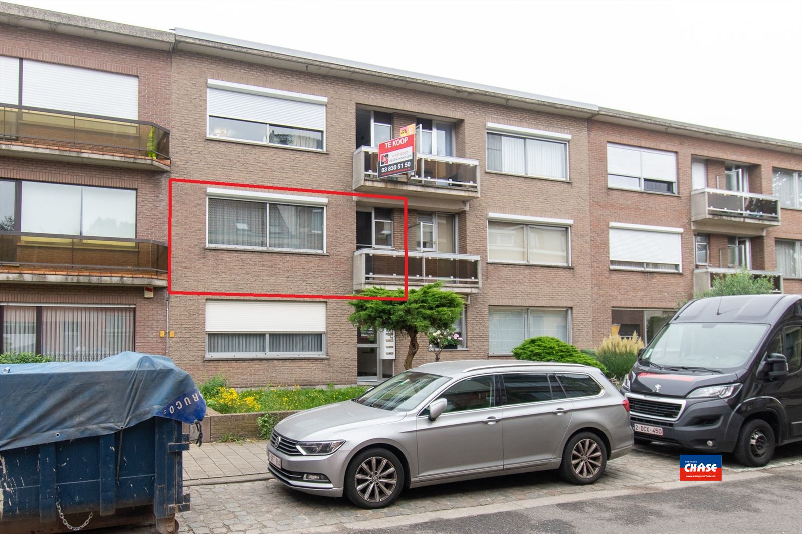 Appartement met 2 slpks en terras + kelder foto 1