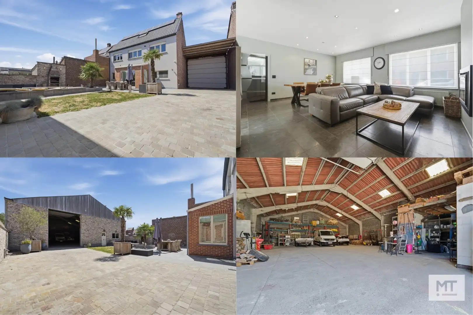 Ruime, instapklare woning met loods in het centrum van Wervik foto {{pictureIndex}}