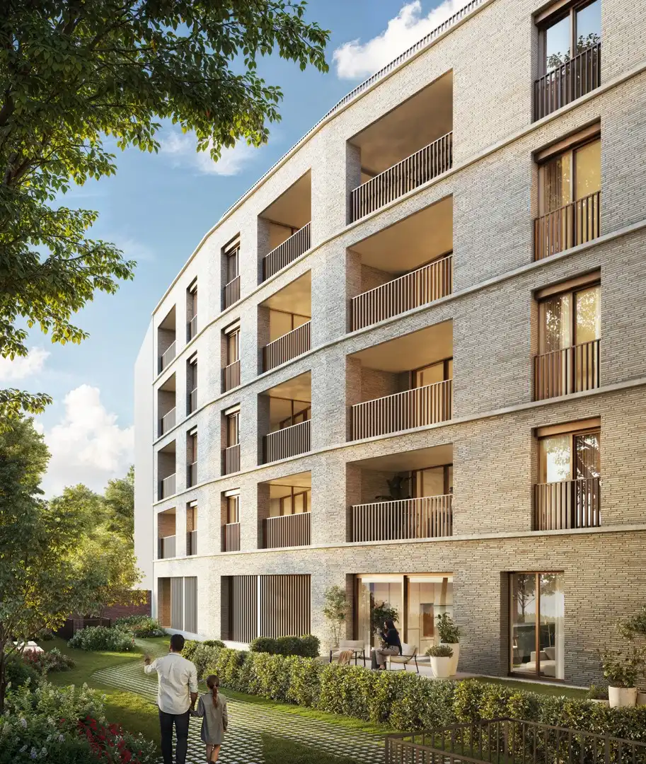 IVY – 2-slaapkamerappartement in kleinschalig nieuwbouwproject aan het Bruulpark in centrum Leuven foto 4