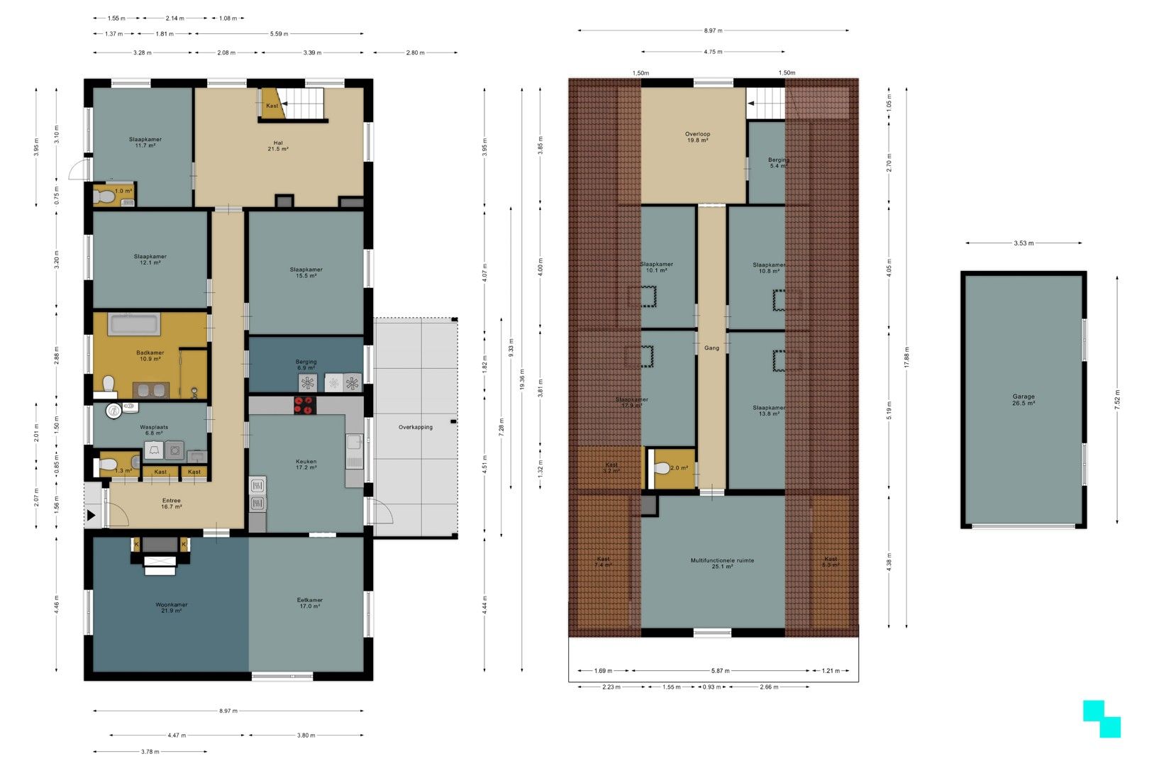 Ruime woning nabij de Makegemse bossen foto 30