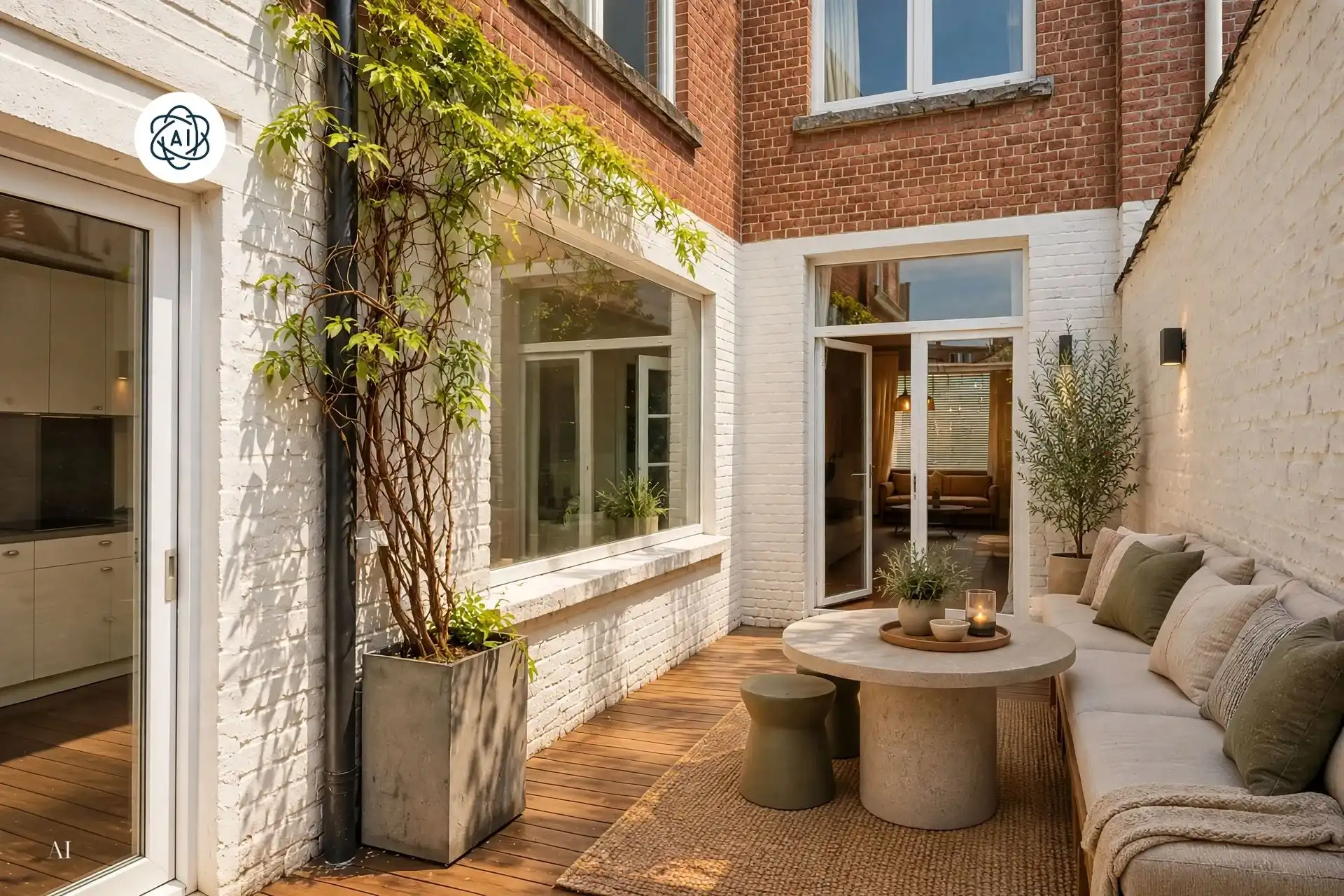 Ruime art-decowoning met 5 slpk & gezellig stadsterras foto 11