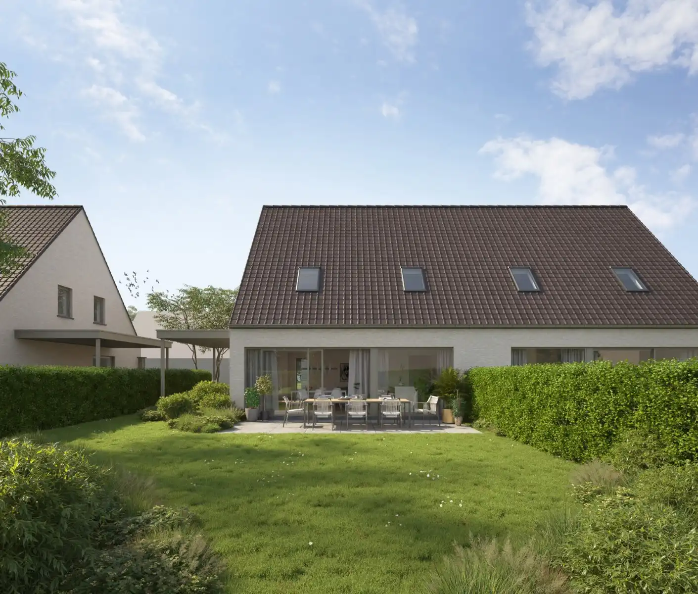 Energiezuinige halfopen woning op 506 m² in Rekkem foto 3