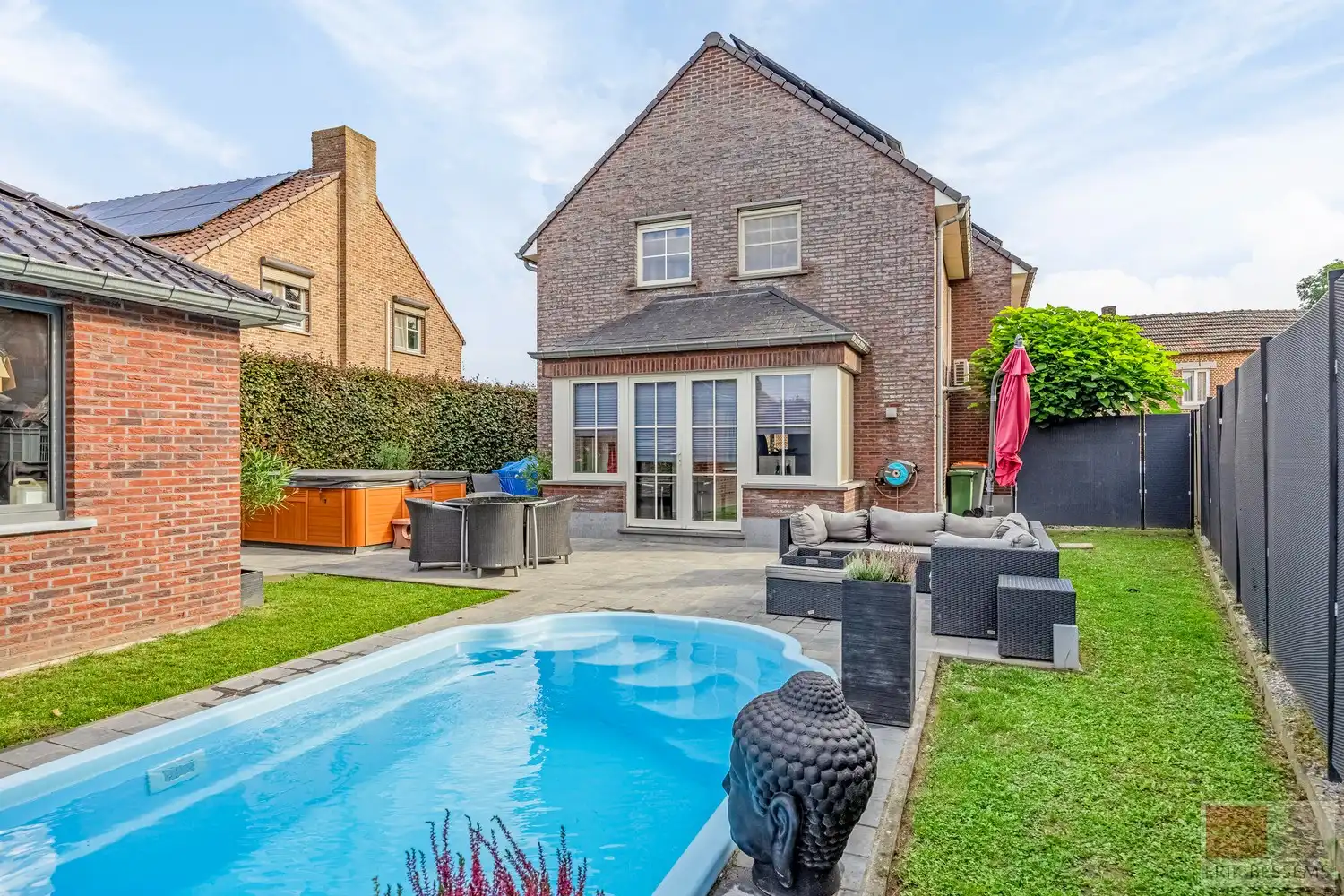 Energiezuinige woning (label A) van 2018 in het rustige Kesselt. Woonopp. 230 m² en perceel 383 m². foto 4