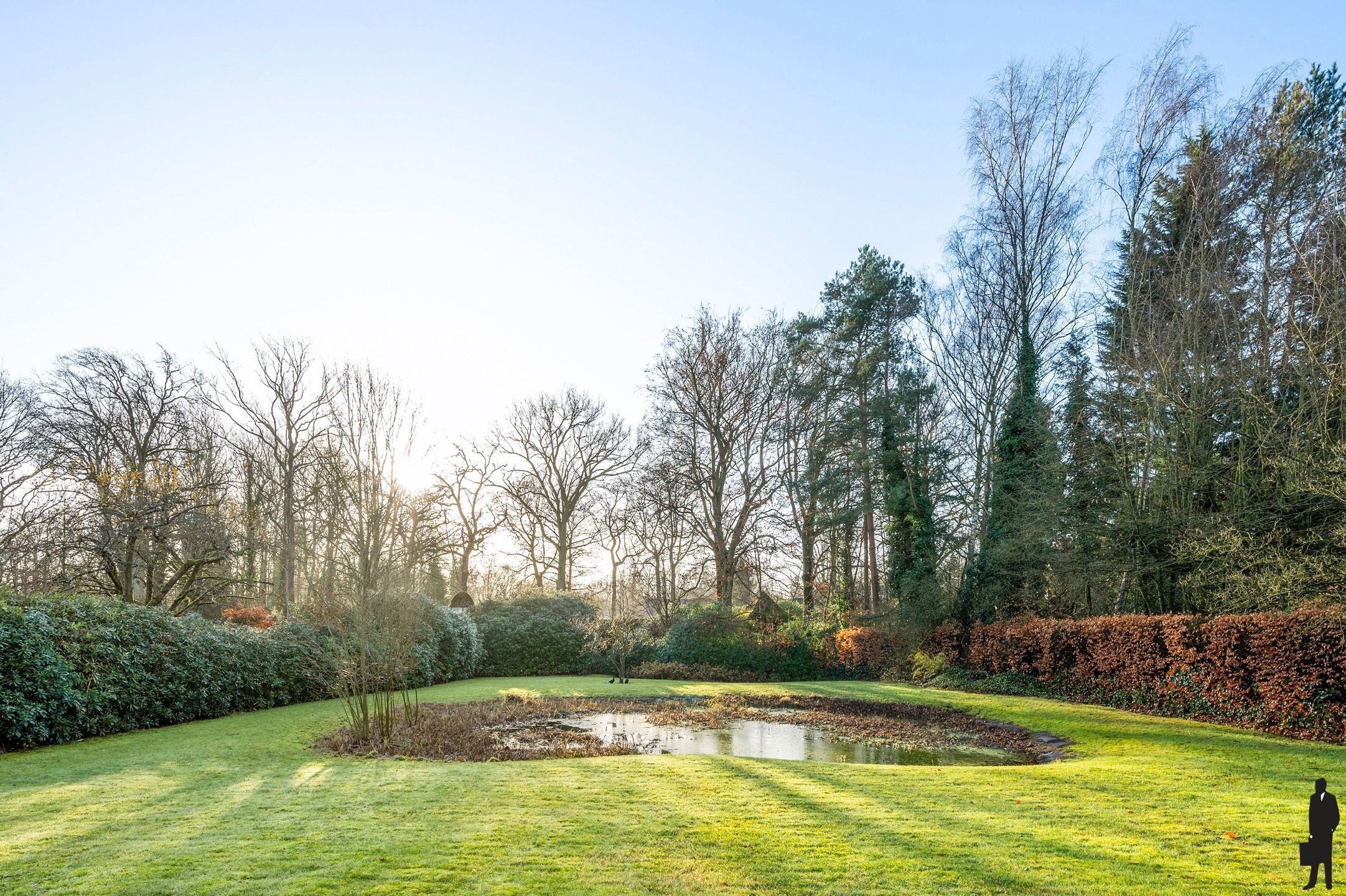 Een volledig te renoveren gelijkvloerse villa (heden kantoor) op ca. 2.438 m² foto 3