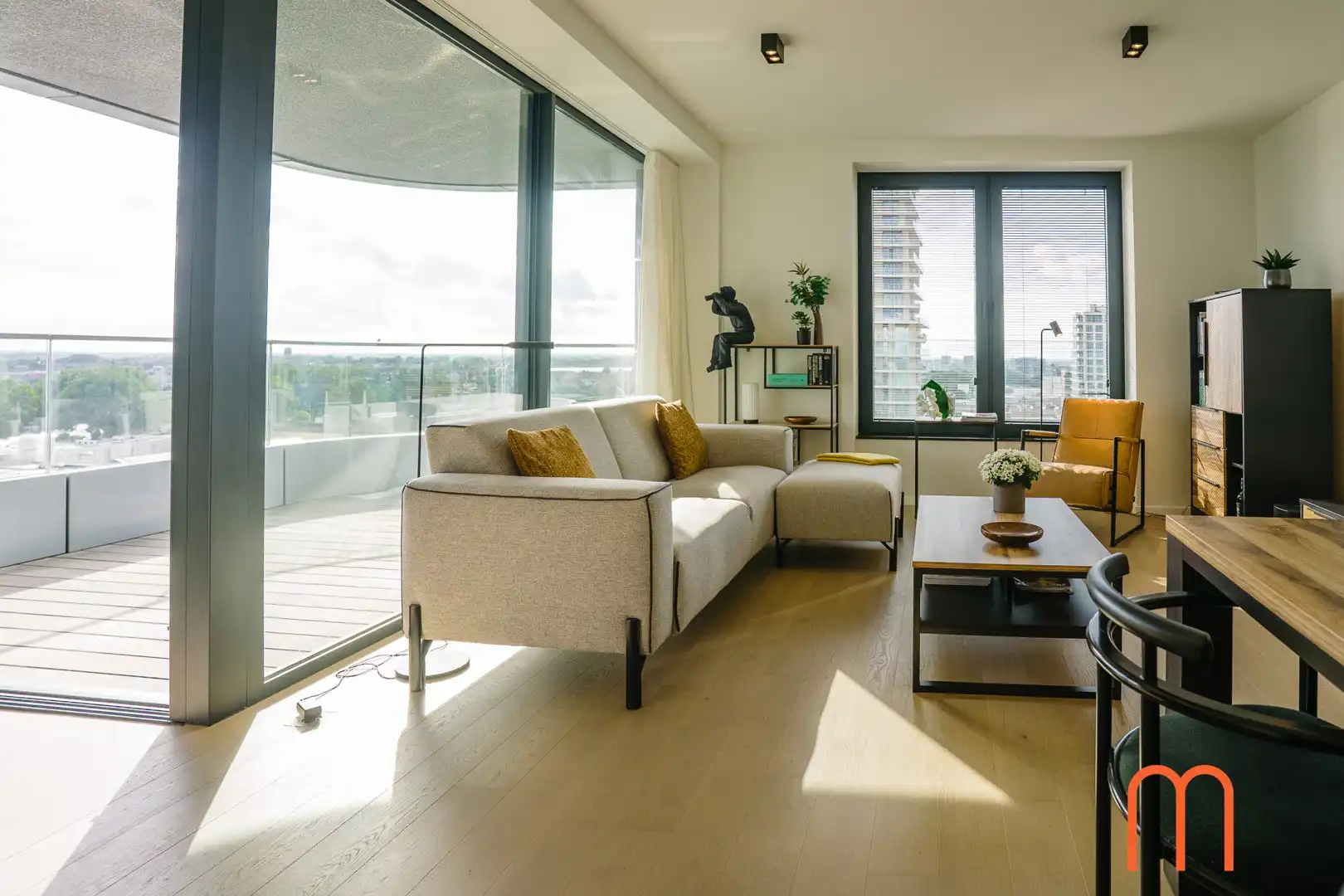 Prachtig appartement te koop op Oosteroever Oostende – residentie Ensor Tower foto 4
