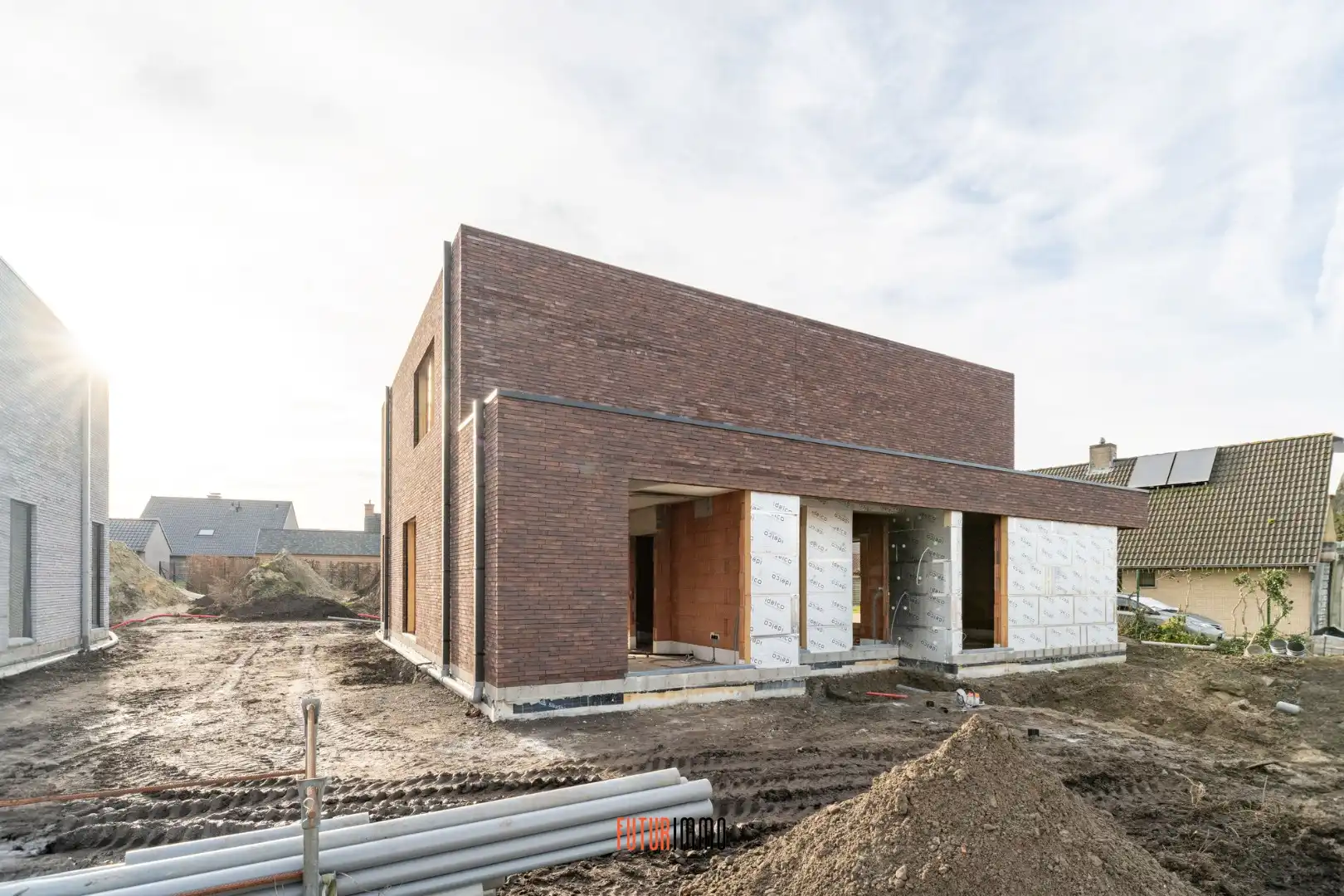 Half open nieuwbouwwoning - 6% BTW mogelijk! foto {{pictureIndex}}