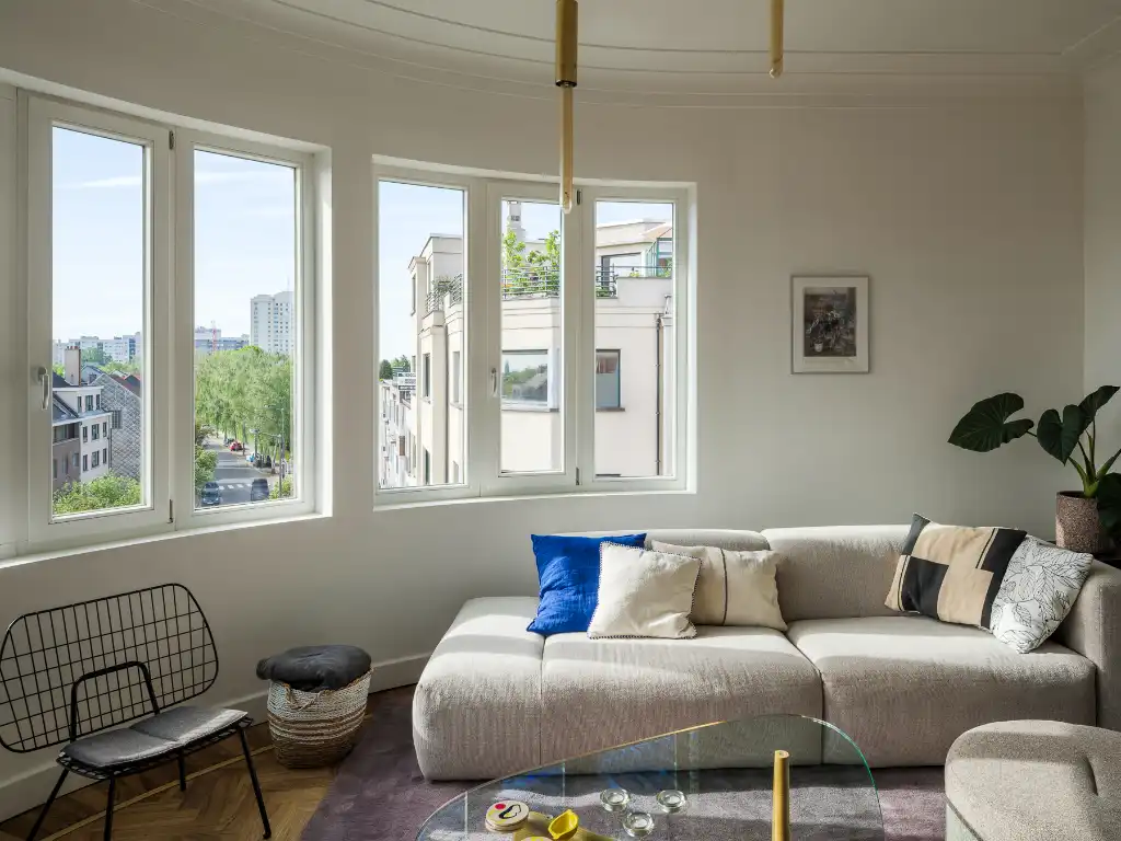 Architecturaal en stijlvol appartement met prachtig uitzicht nabij het station Gent-Sint-Pieters foto 3