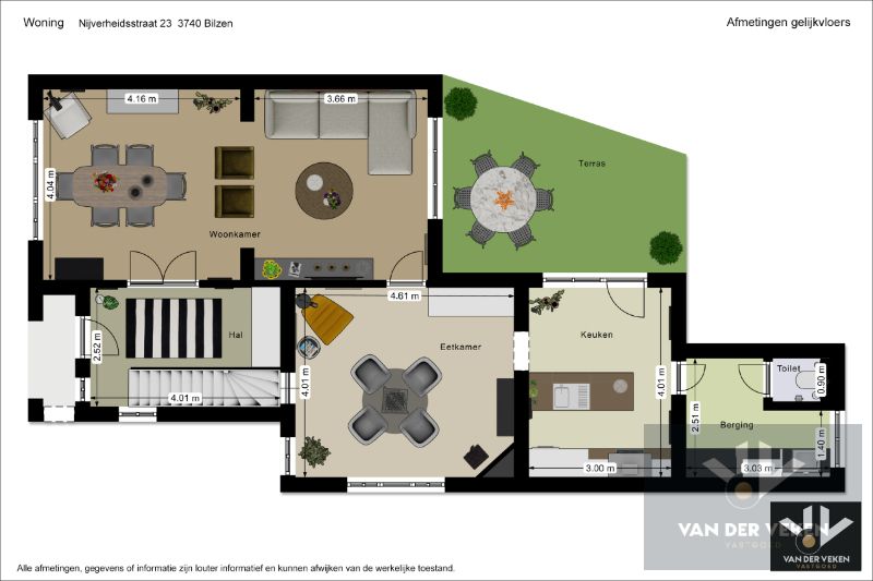 Karaktervolle en instapklare gezinswoning met drie ruime slaapkamers en dressing in een rustige omgeving met prachtig uitzicht op de achterliggende velden te Beverst/Bilzen foto 27