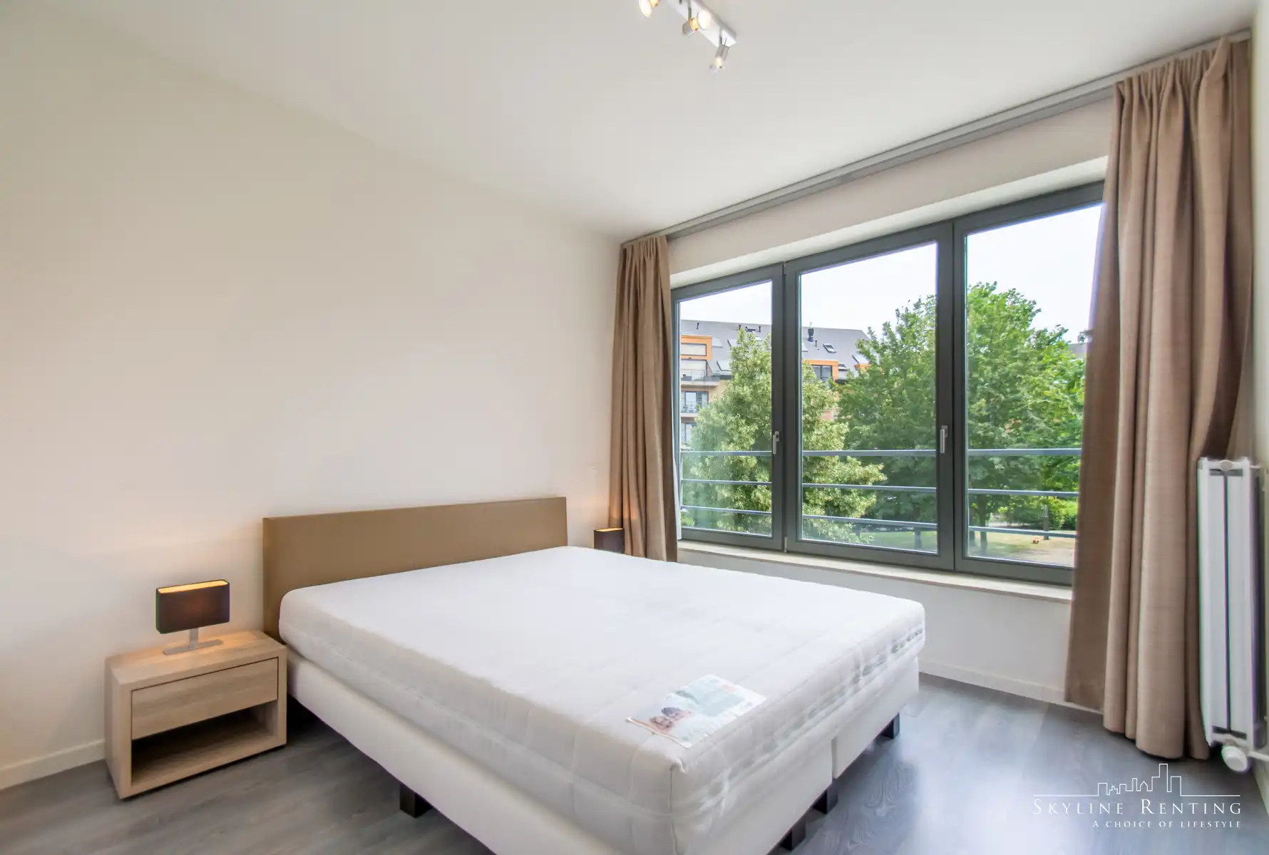 Prachtig gemeubileerd appartement - 1 kamer met terras.  foto 9