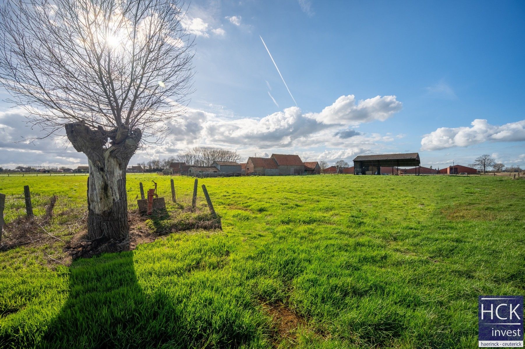 KRUISHOUTEM - Hoeve met woonhuis, landgebouw en hangaar op 2ha 67a foto 10