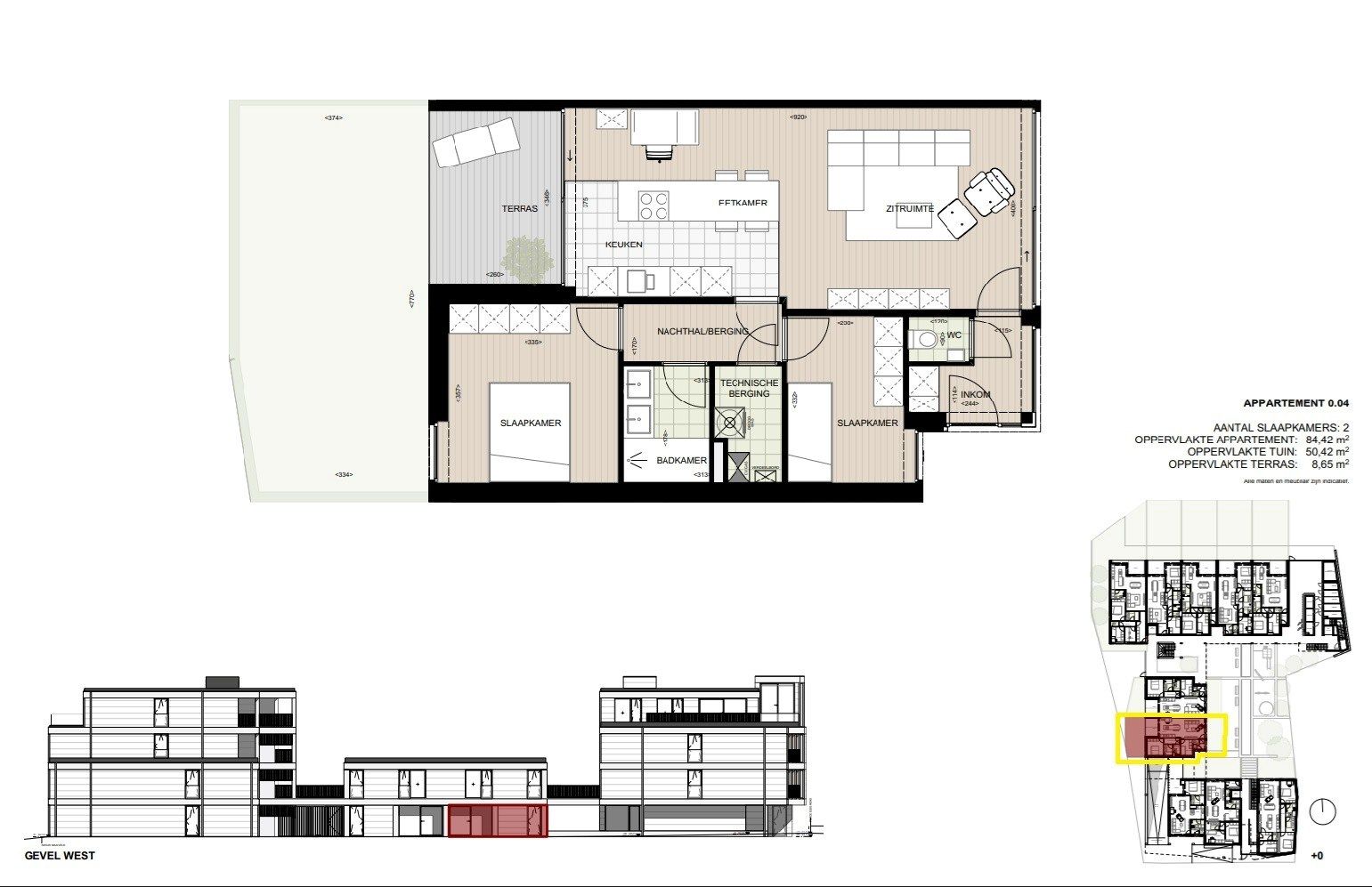 Recent gelijkvloersappartement met 2 slaapkamers, terras, voor- en achtertuin, standplaats en extra ruime berging in hartje Hoeselt foto 28