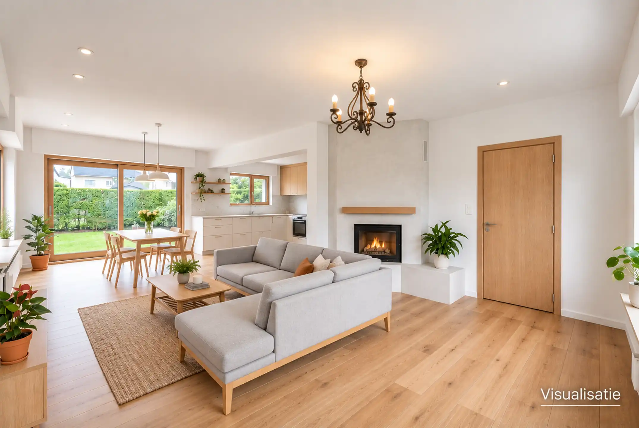 Ruime renovatiewoning met tuin in Dudzele foto 8