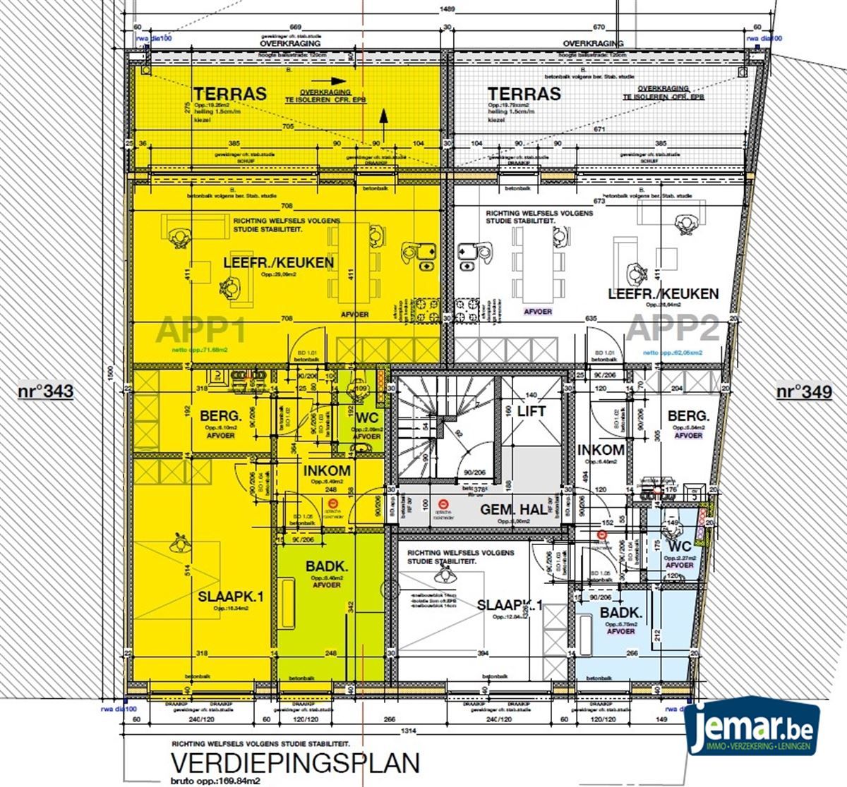 Appartement op 1ste verdiep links foto 1