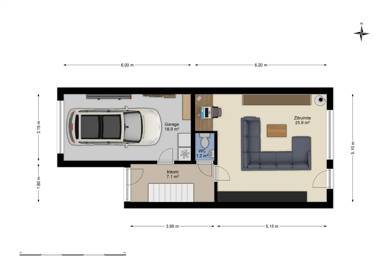Recente nieuwbouwwoning te koop in Wintam – stijlvol, energiezuinig en verrassend ruim foto 20