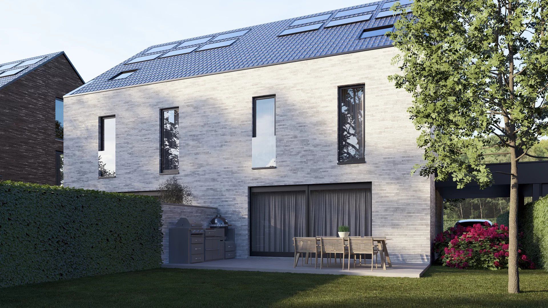 LOT 3 – RUIME ENERGIEZUINIGE NIEUWBOUWWONING VAN 240M² MET 3 SLPK’S IN BEGIJNENDIJK foto 3