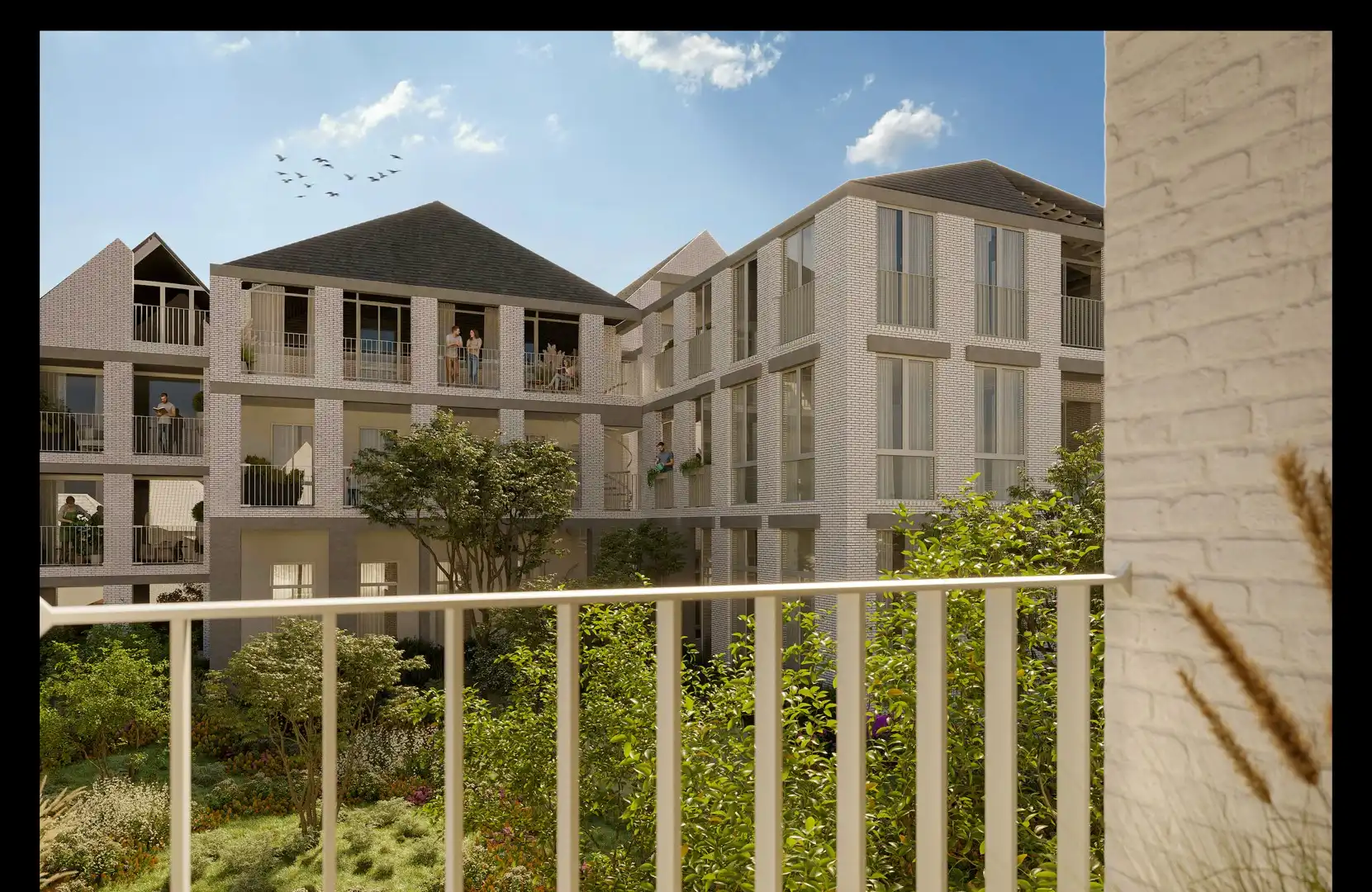 Charmant appartement met 1 slaapkamer en mooi terras in hartje Gent foto 5