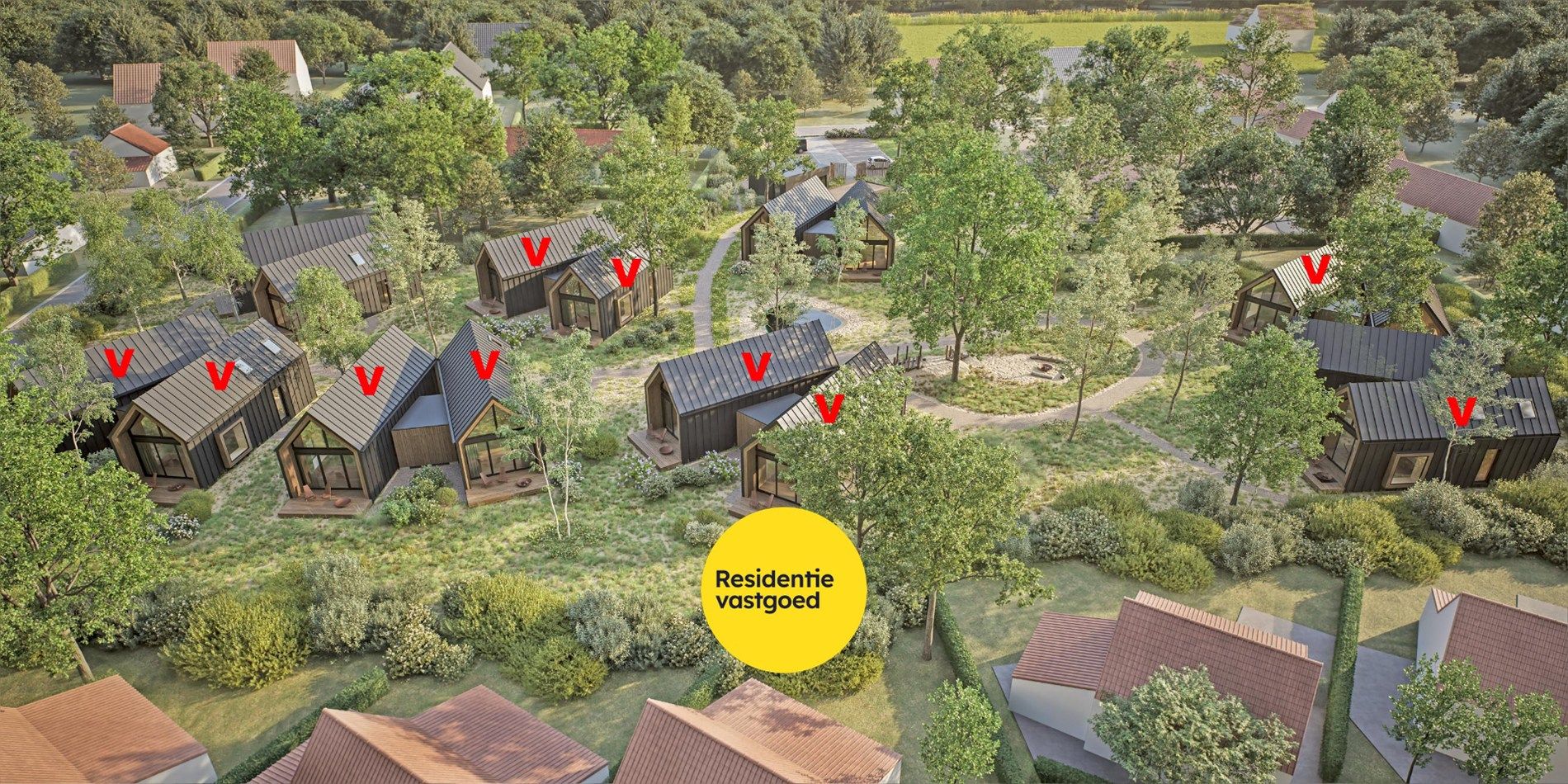 62,5% VERKOCHT - Unieke vakantiewoningen in Koksijde/Oostduinkerke – op 100 meter van de natuurgebied 'Doornpanne'. foto {{pictureIndex}}