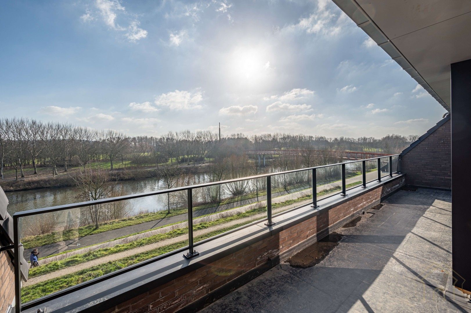 Luxueuze penthouse in Wervik met fenomenaal uitzicht op De Balokken en De Leie foto 3