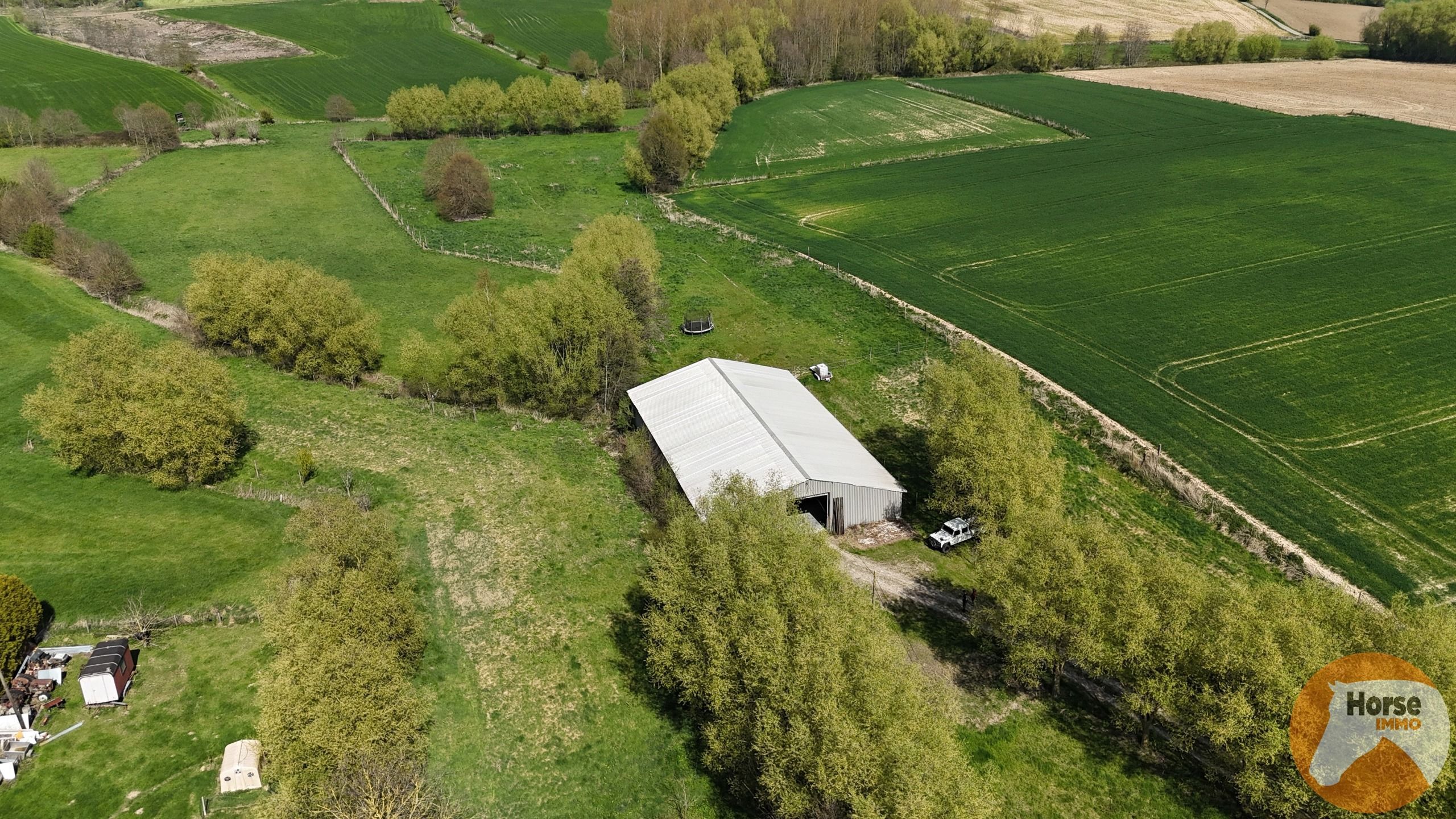TOLLEMBEEK - Weide met loods op rustige locatie foto 3