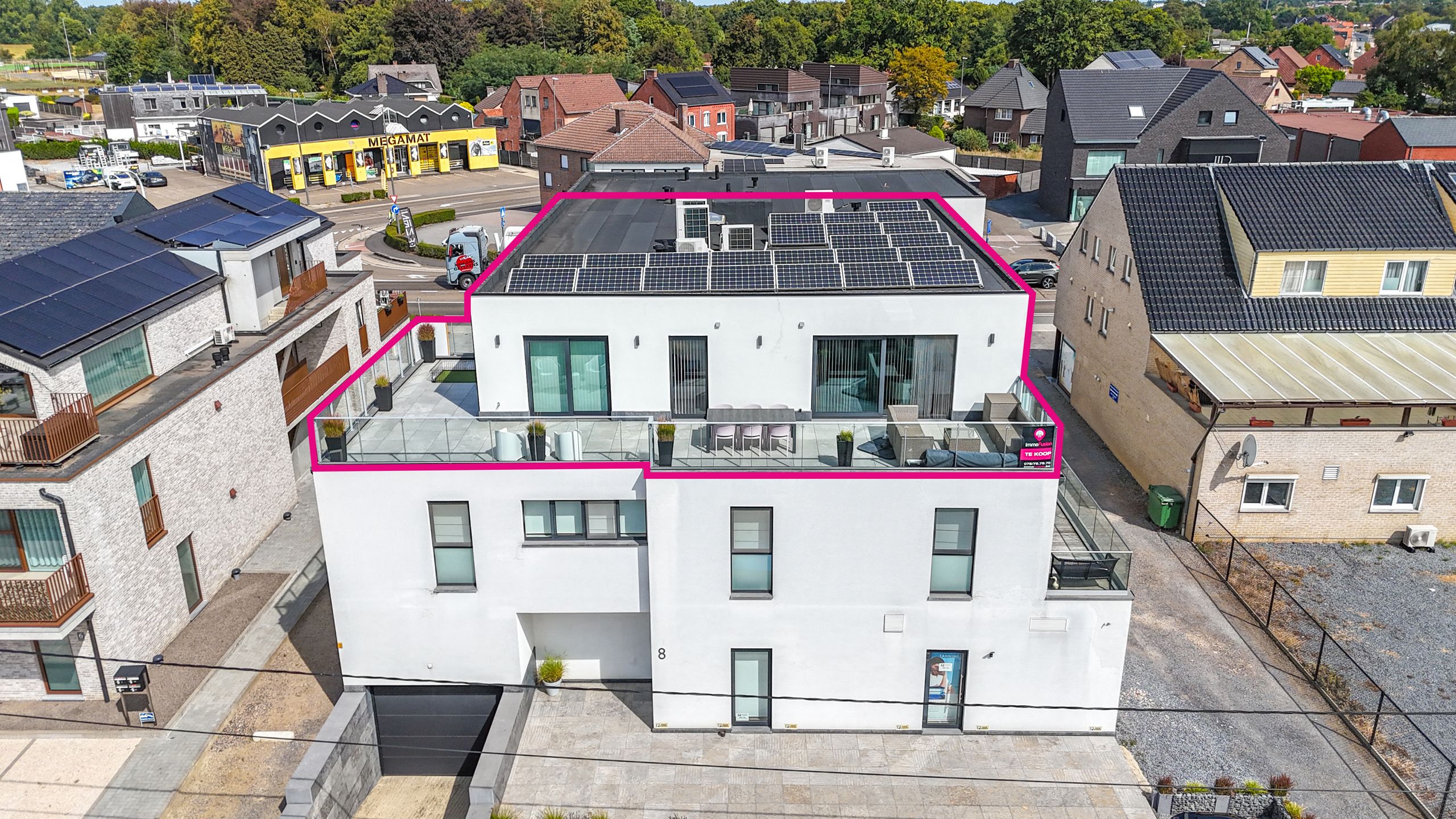 energiezuinig, stijlvol en instapklaar penthouse met 3 slpkmrs ! foto 47