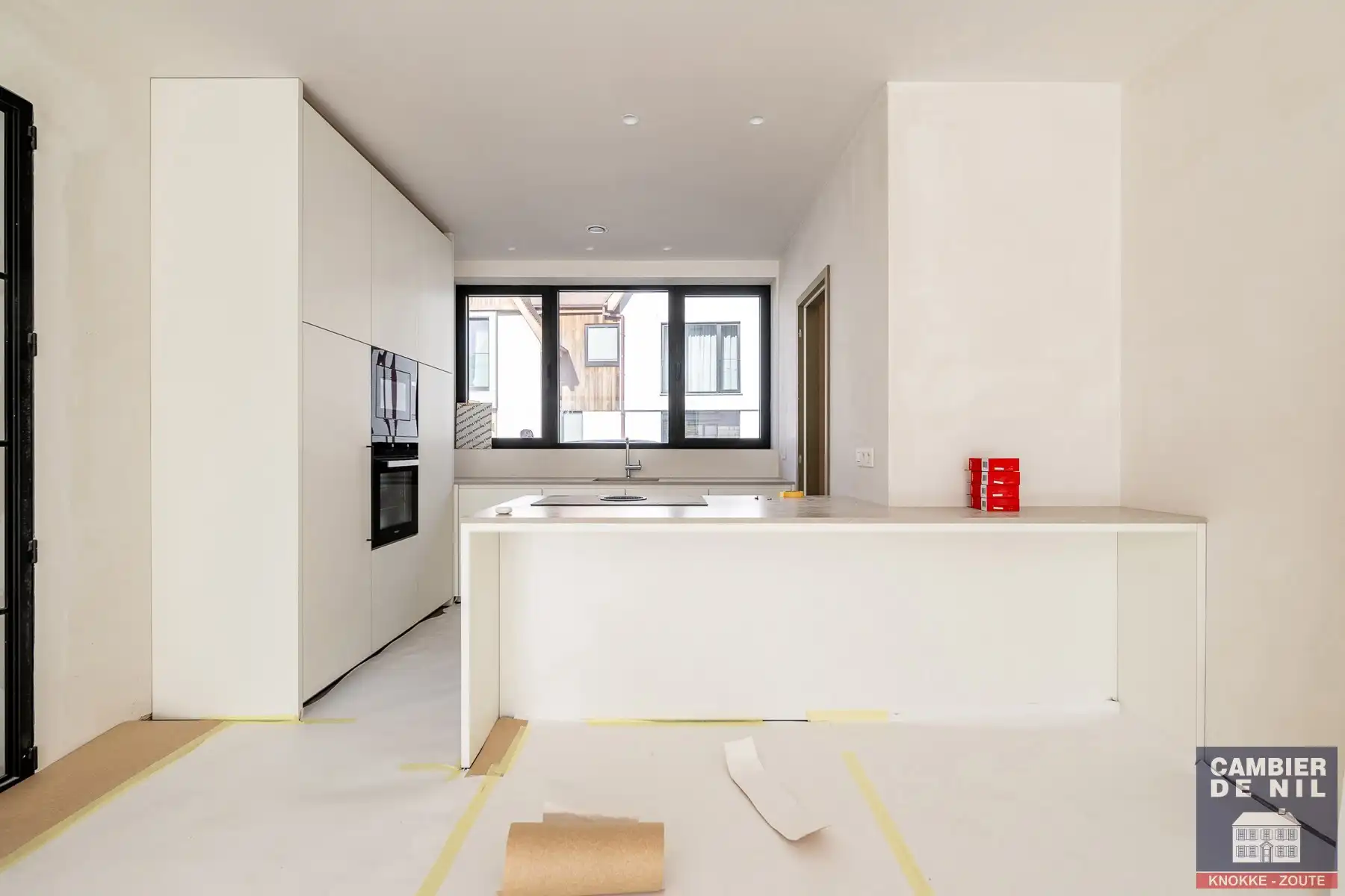 Nieuwbouw - ongemeubelde koppelvilla in rustige,  residentiële wijk te Knokke-Heist  foto 8
