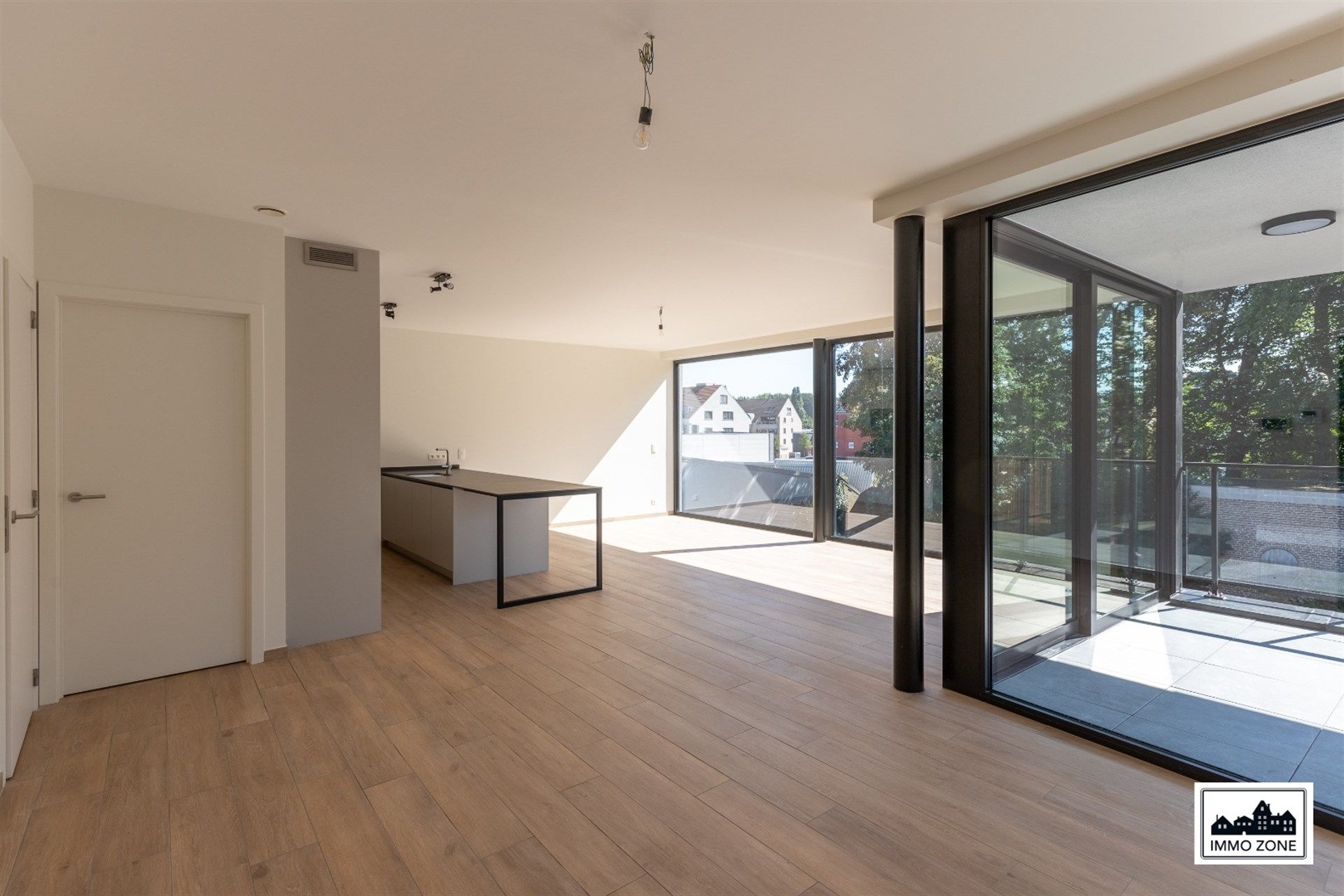 Luxues energiezuinig ruim appartement met terras met uitzicht op de natuur. foto 2