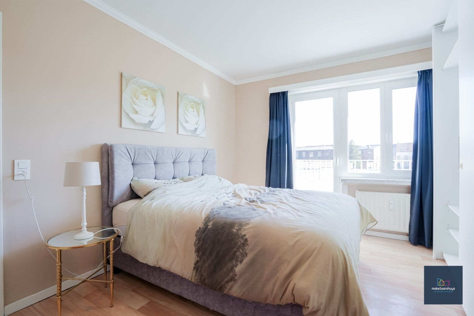 Stijlvol 1 slaapkamer appartement met 2 terrassen, kelder en garagebox foto 13