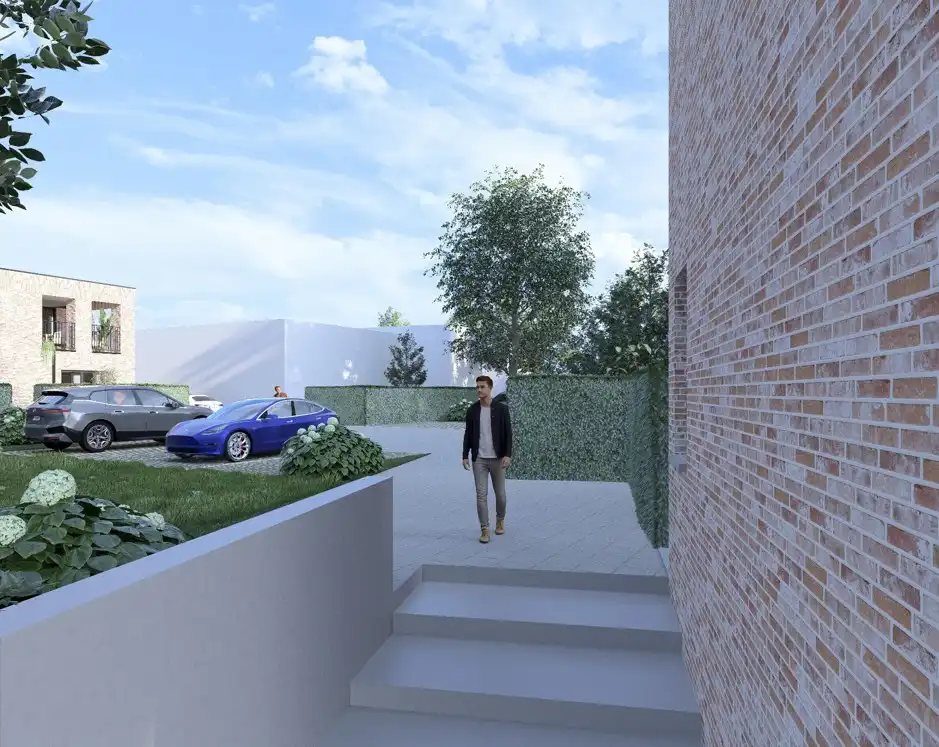 Moderne, Bijna Energie Neutrale stadswoning met private tuin in het centrum van Stokkem! foto 7
