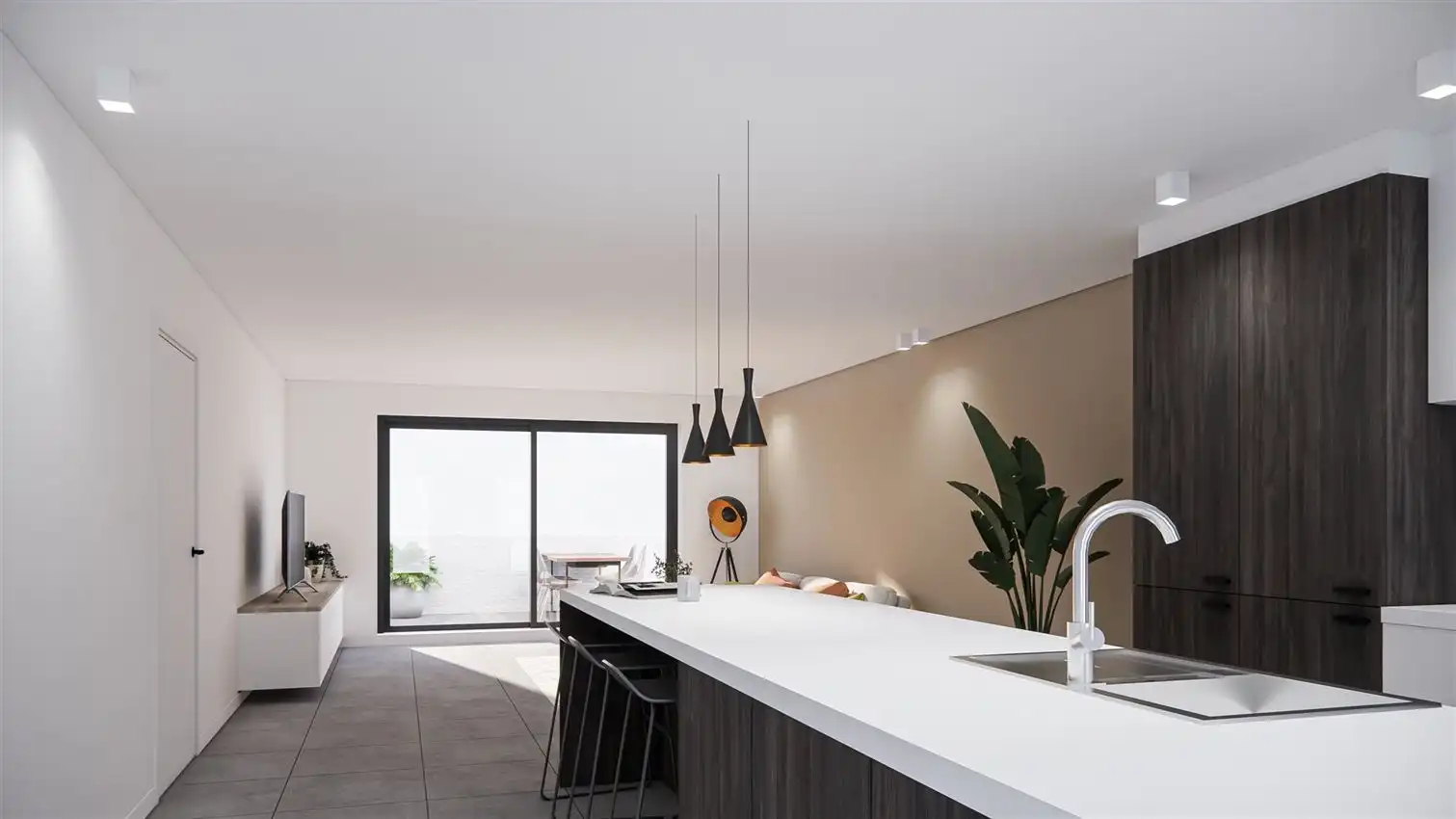 Uniek drieslaapkamerappartement op uitstekende ligging foto {{pictureIndex}}