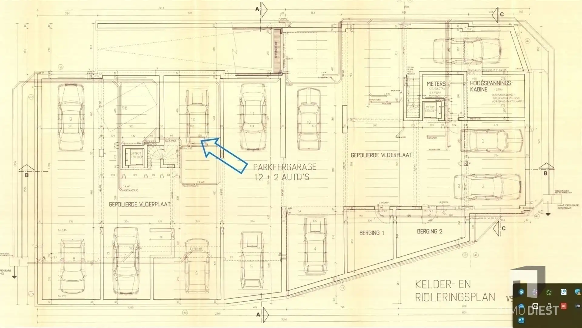Appartement met 2 slaapkamers, terras en parking in centrum Diest foto 20