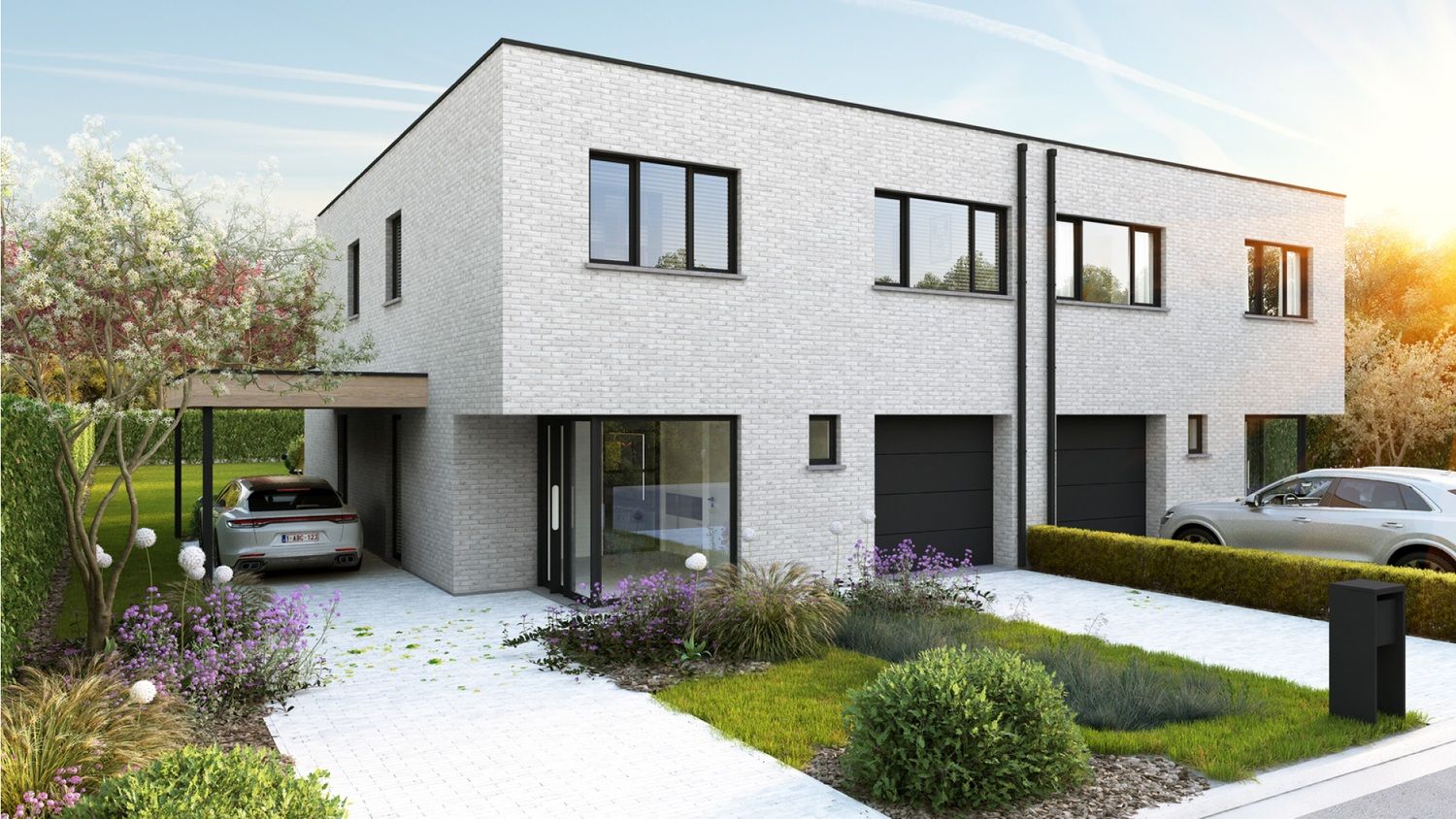 Kleinschalige verkaveling met 2 nieuwbouwwoningen foto 3