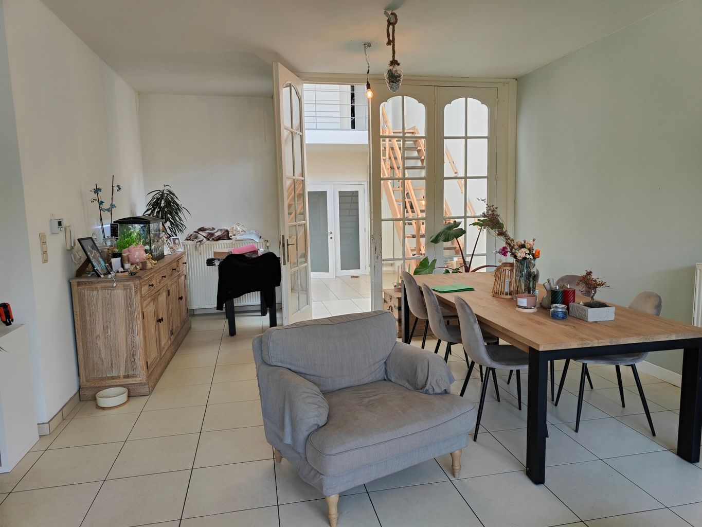 Duplex appartement met tuin foto 3