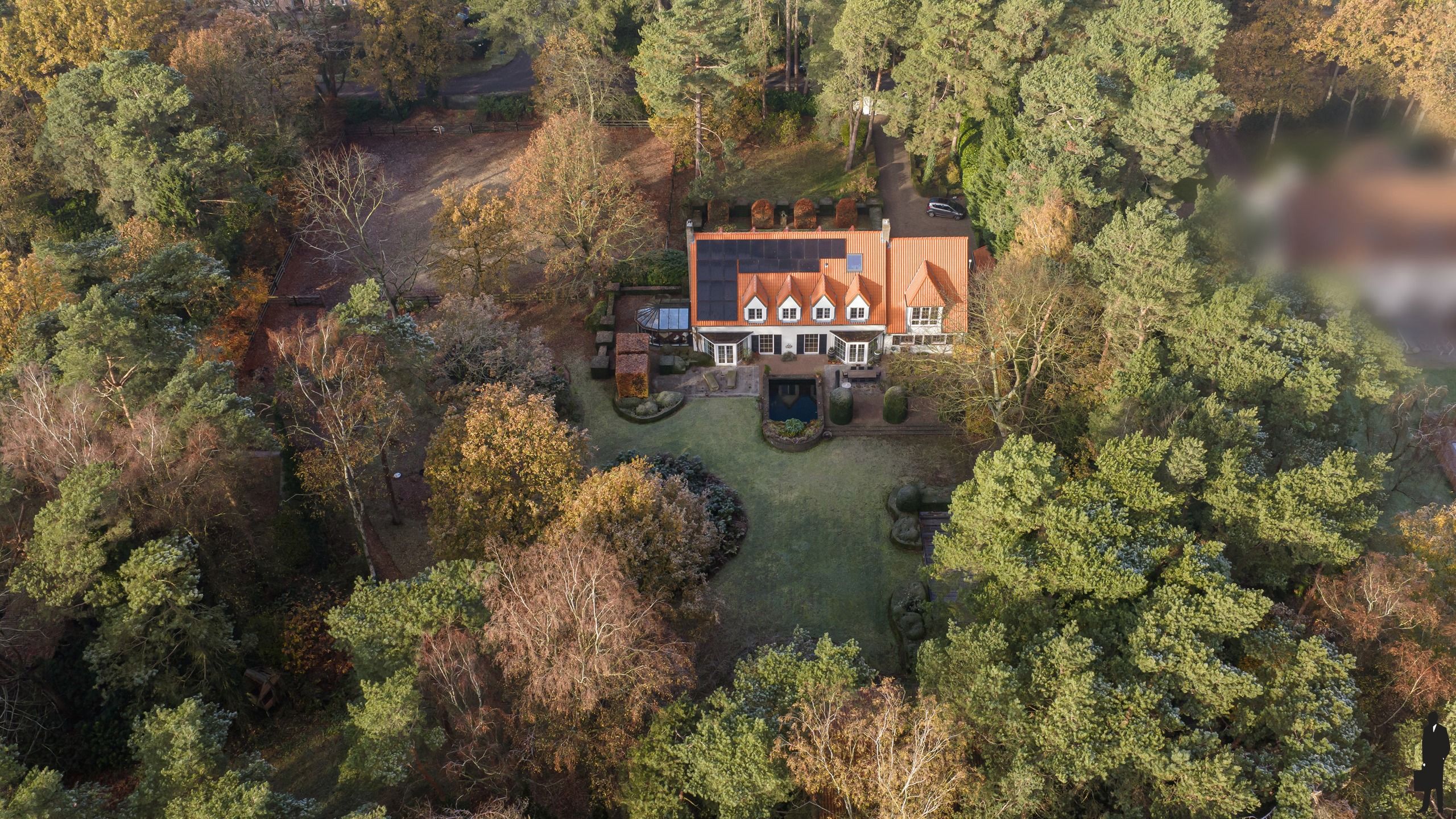 Topgelegen villa met zwembad en paddock!  foto {{pictureIndex}}