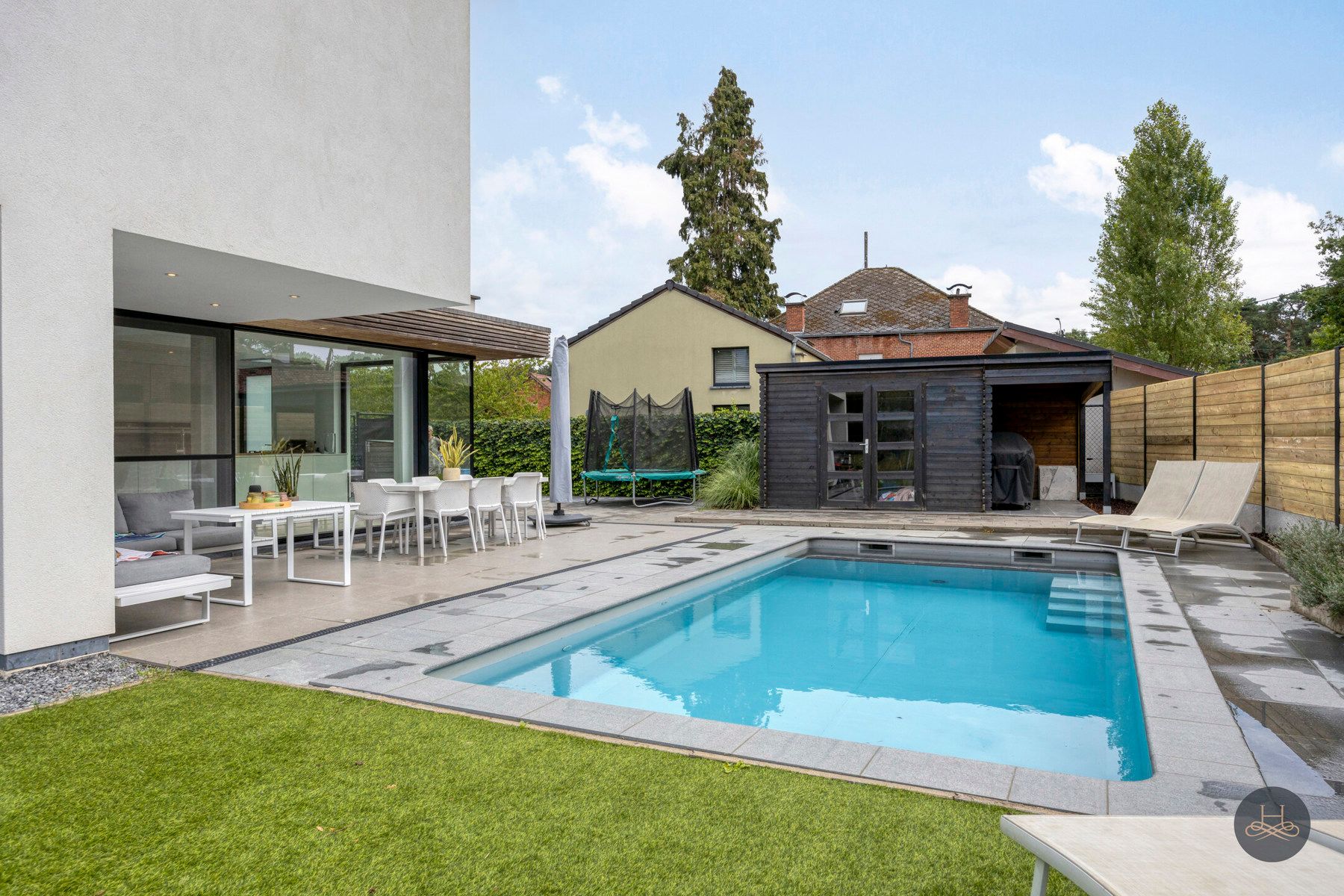 Strakke, moderne BEN woning te Tremelo foto 39