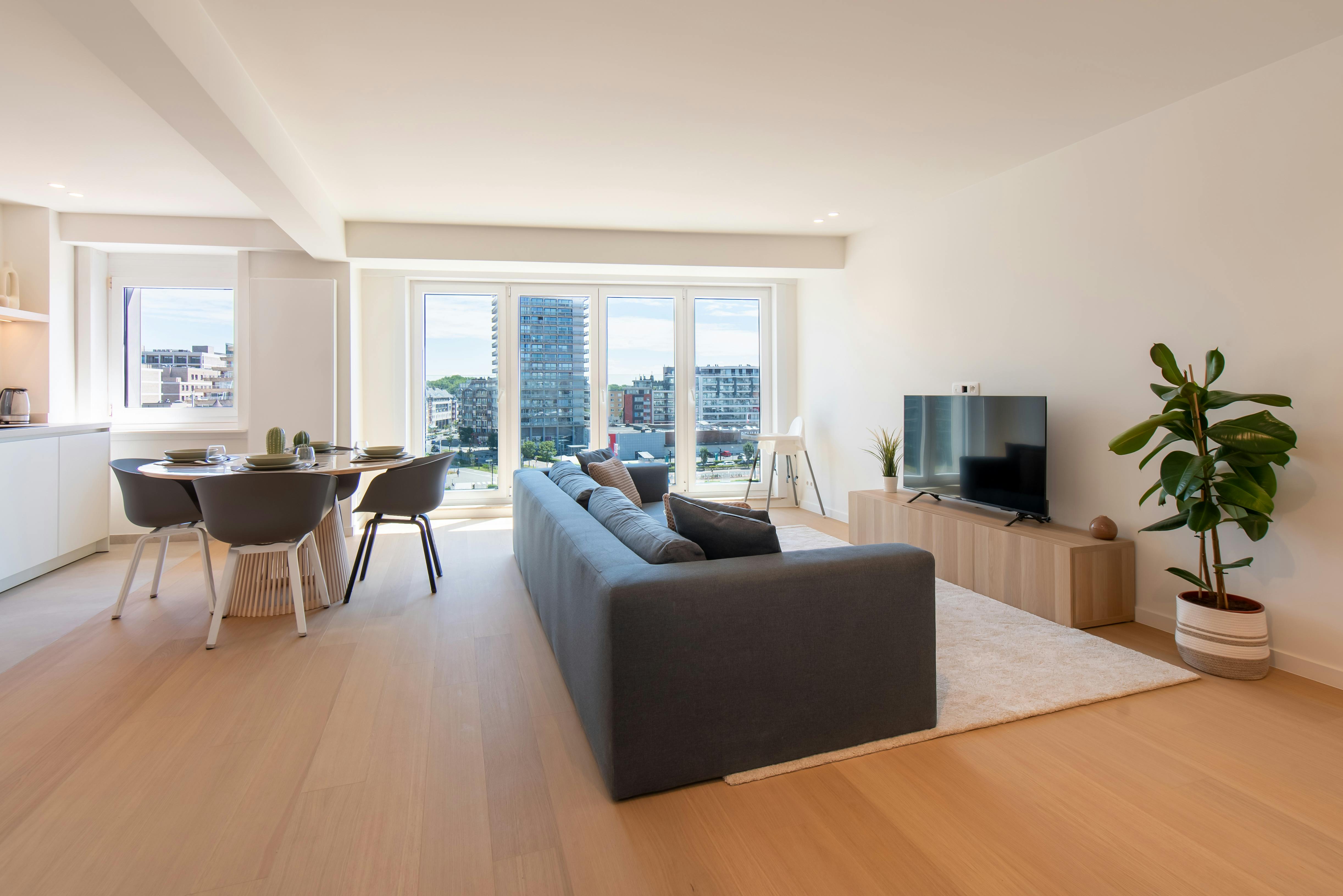 Schitterend appartement met magnifiek uitzicht op de haven van Oostende foto {{pictureIndex}}