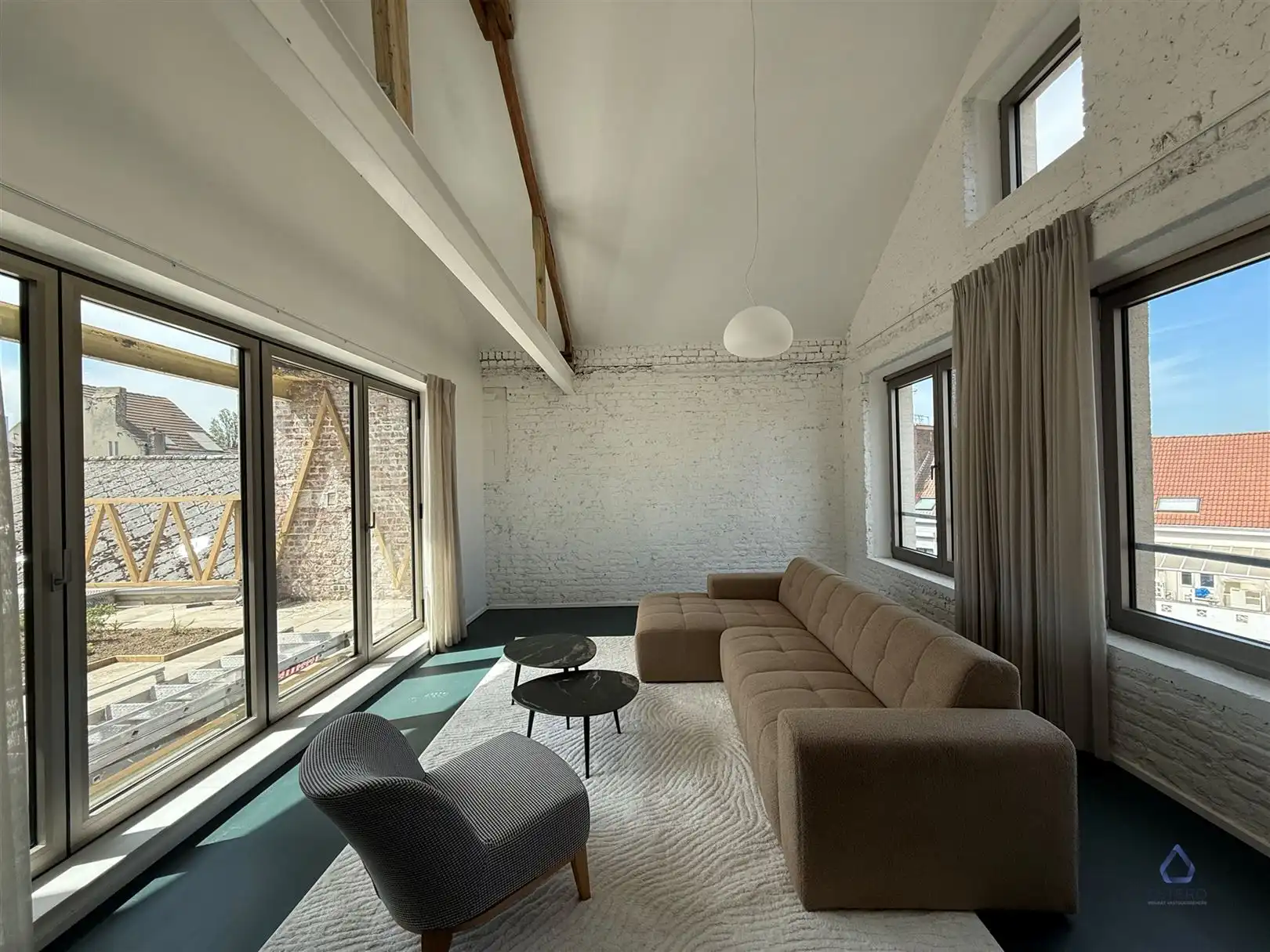 Nieuwbouwappartement met uitzonderlijk zicht over Brussel foto 6