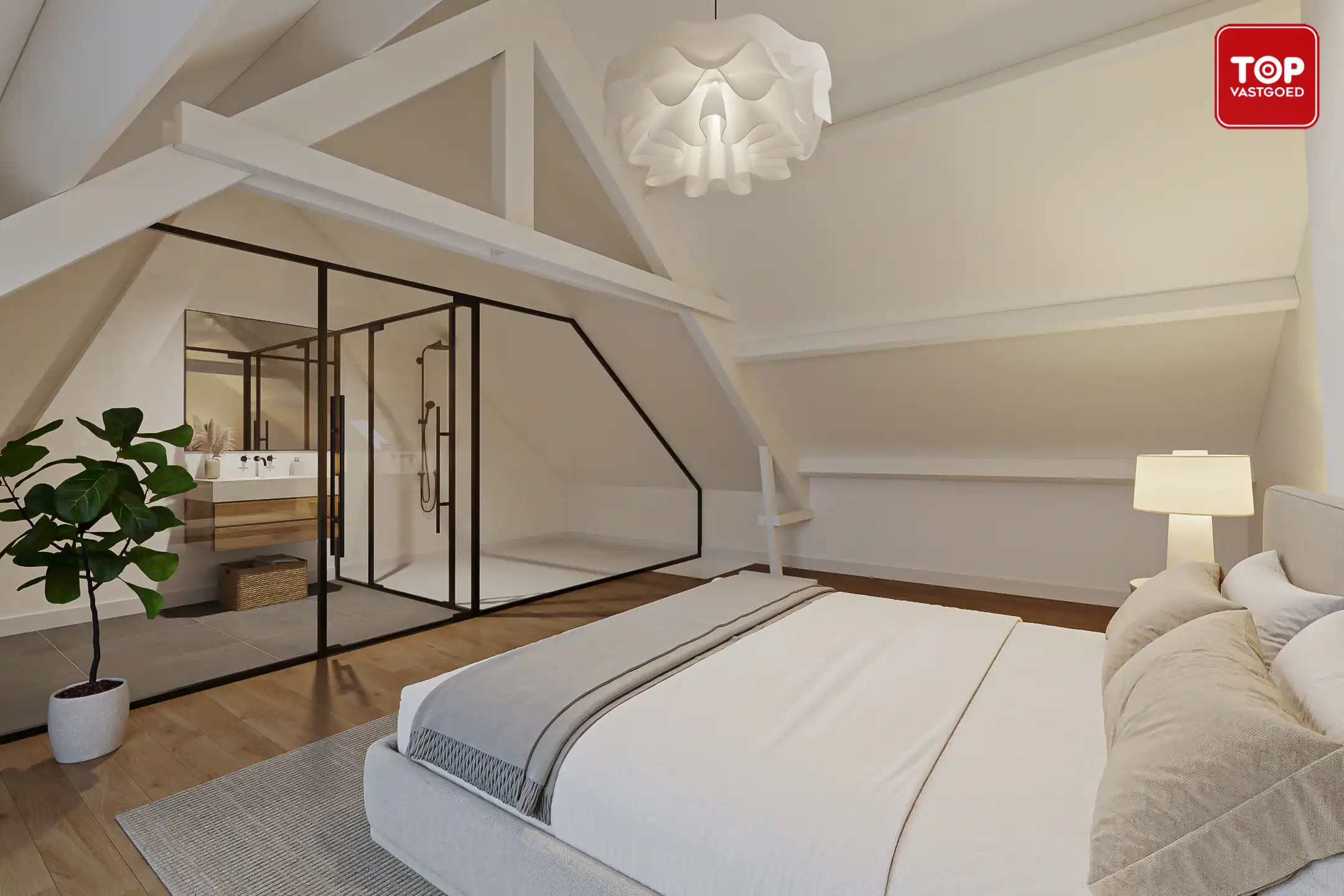 Zeer groot duplex appartement met garage. foto 14