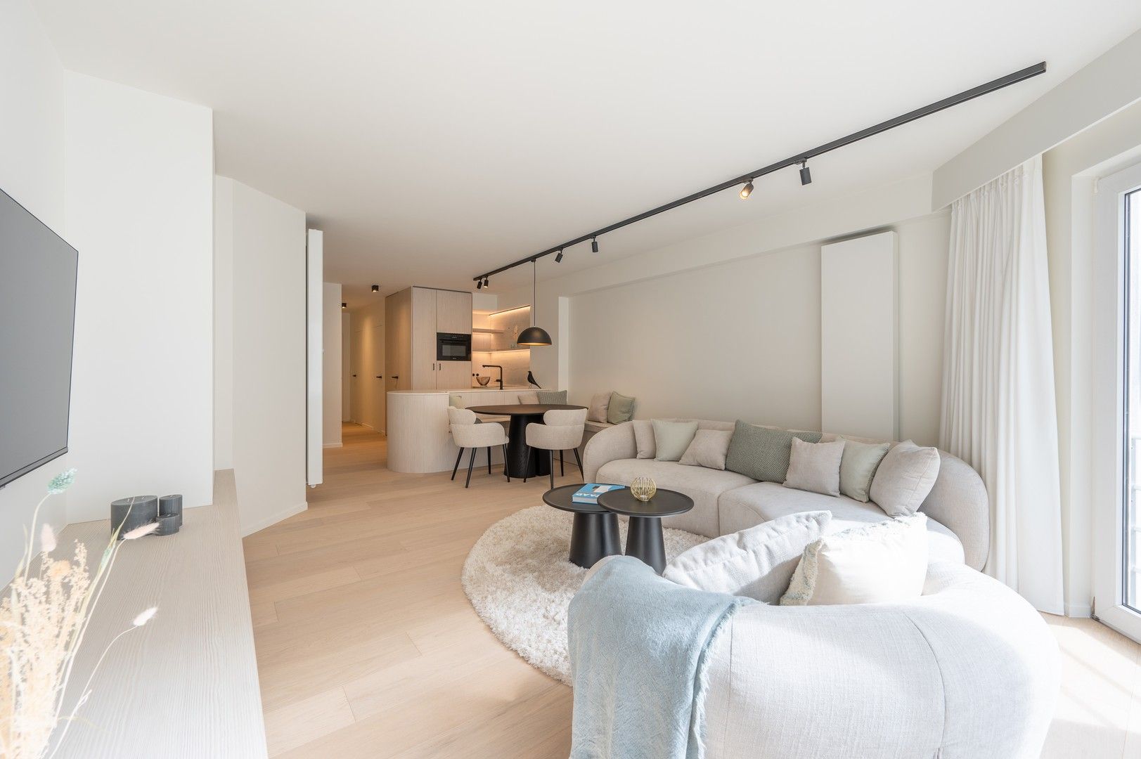Luxueus appartement met zijdelings zeezicht tussen het Albertplein en het Driehoeksplein. foto 3