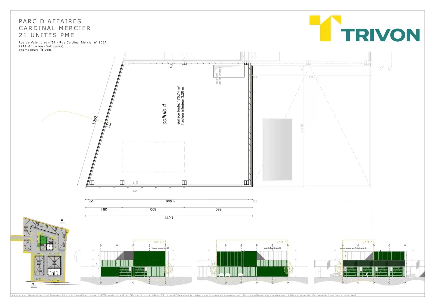 KMO-Unit van 485m² te koop in Dottenijs  foto 2