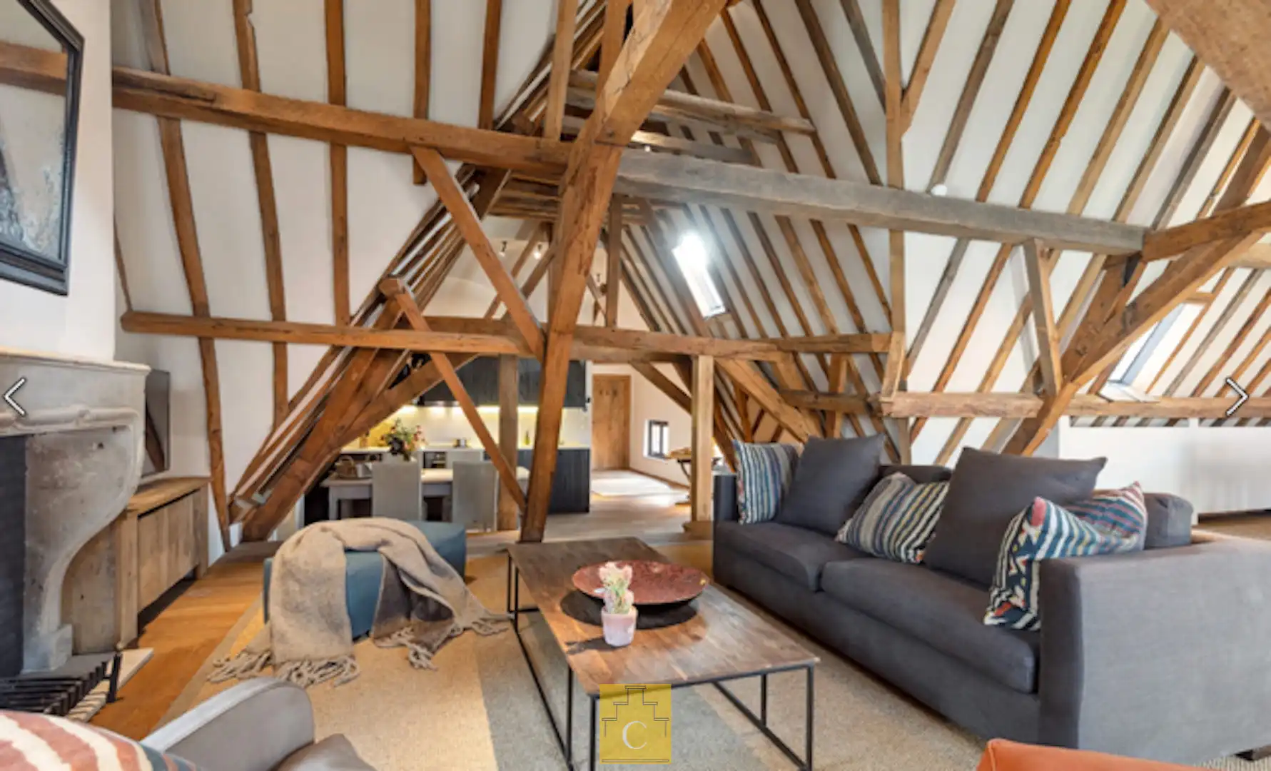 Luxe gemeubeld dakappartement met zicht op de Vismarkt foto 2