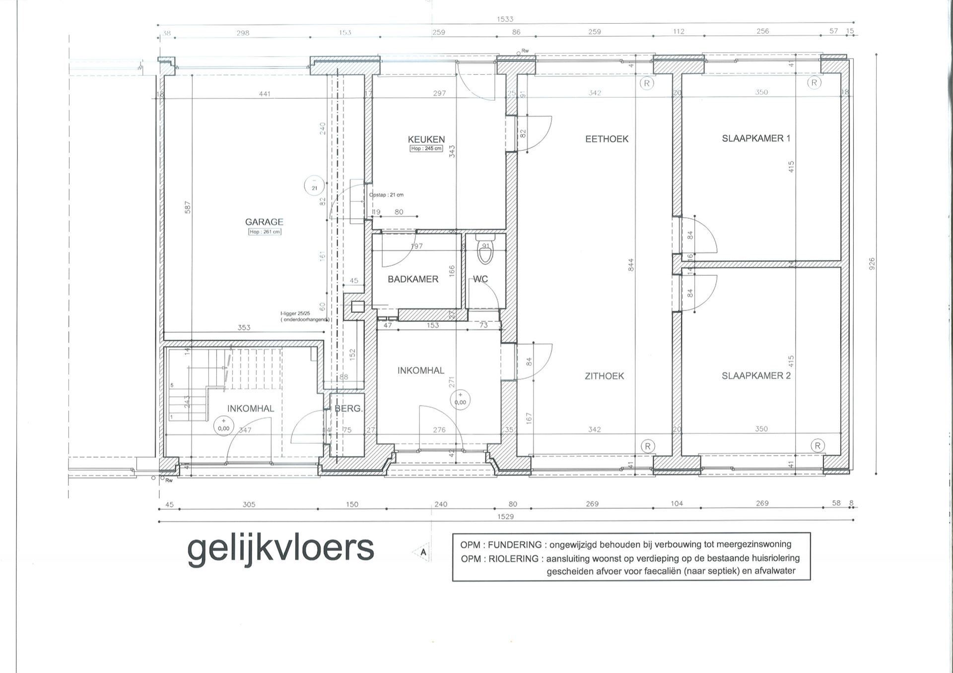 Gelijkvloers app met tuin, garage en carport! foto 18