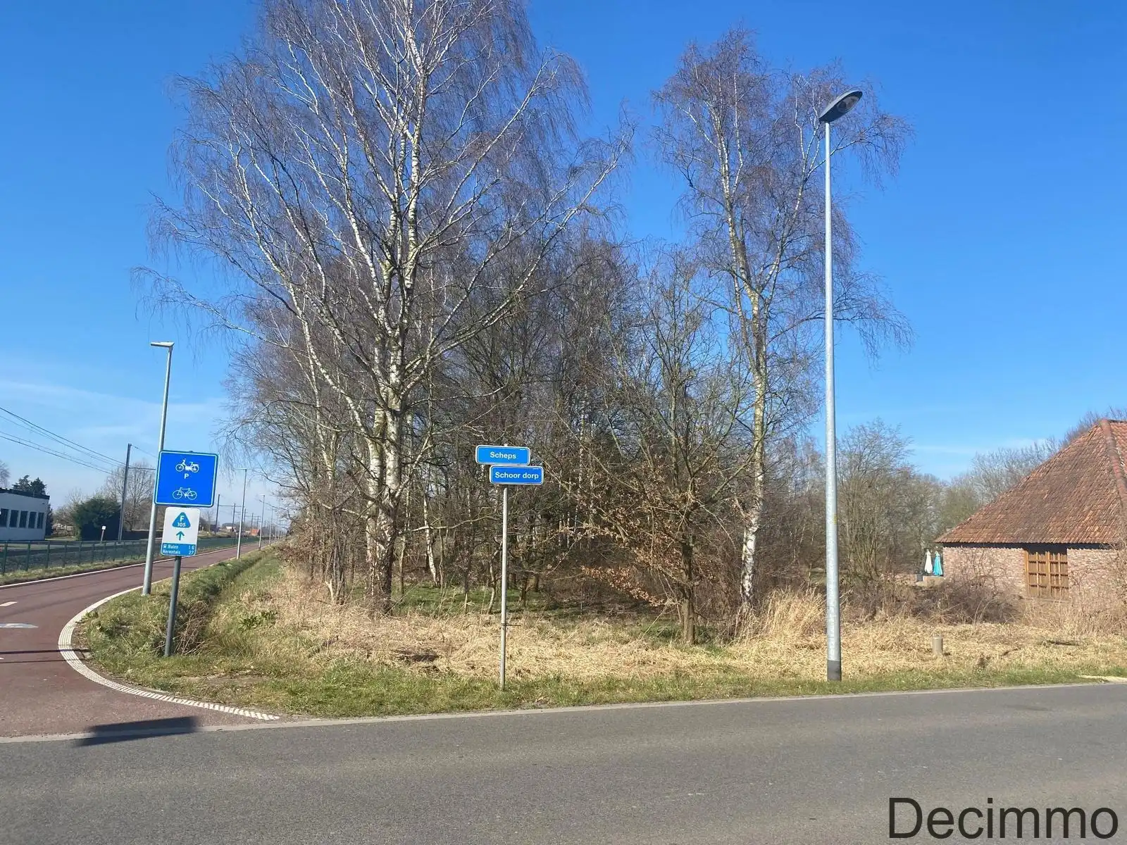 Mooi perceel bouwgrond HOB (lot 1) ca. 815 m² gelegen te Schoor-Dorp foto 3