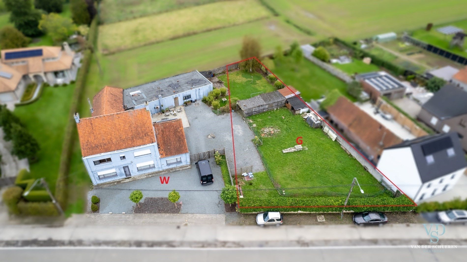 Bouwgrond in het Landelijke Baaigem foto 2